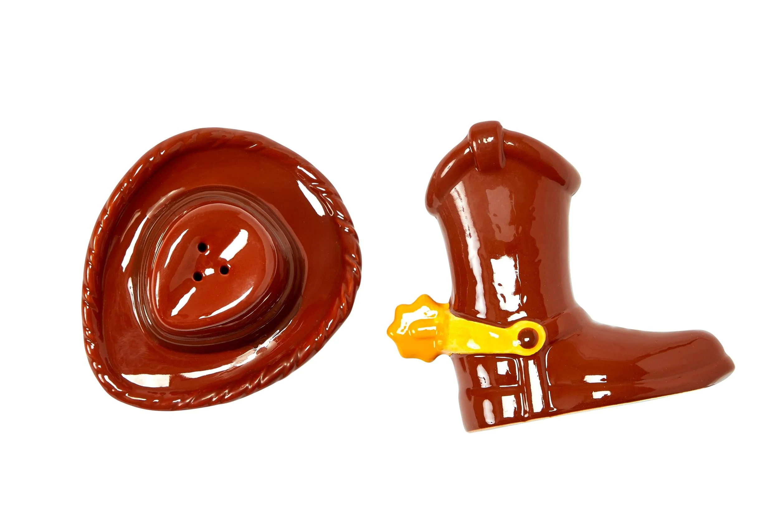Disney & Pixar Toy Story 4 Woody Themed Salt & Pepper Shakers | Ceramic Set - Image 2