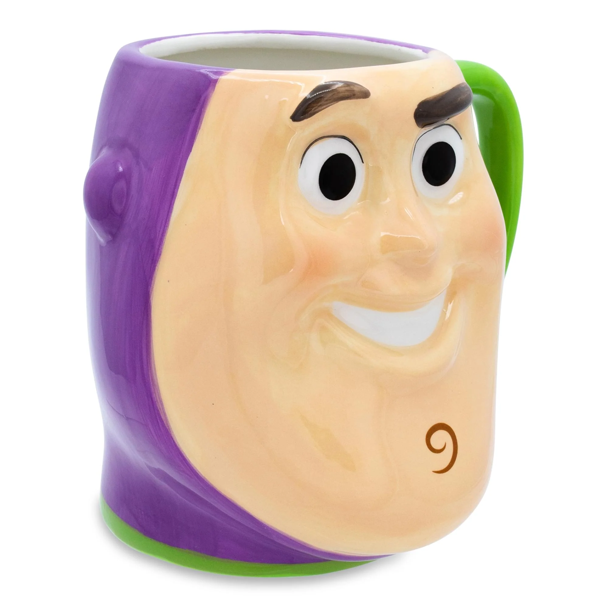 Disney Pixar Toy Story Buzz Lightyear Sculpted Ceramic Mug | Holds 20 Ounces - Image 2