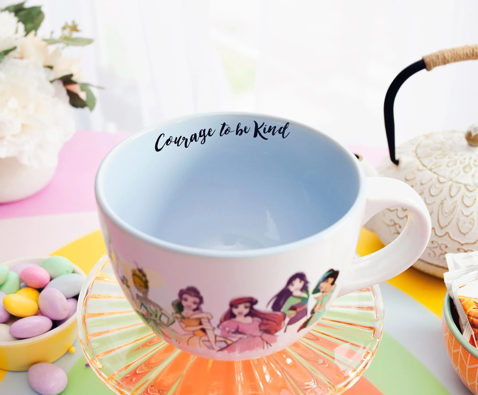 Disney Princess "Courage To Be Kind" Ceramic Soup Mug | Holds 24 Ounces - Image 4