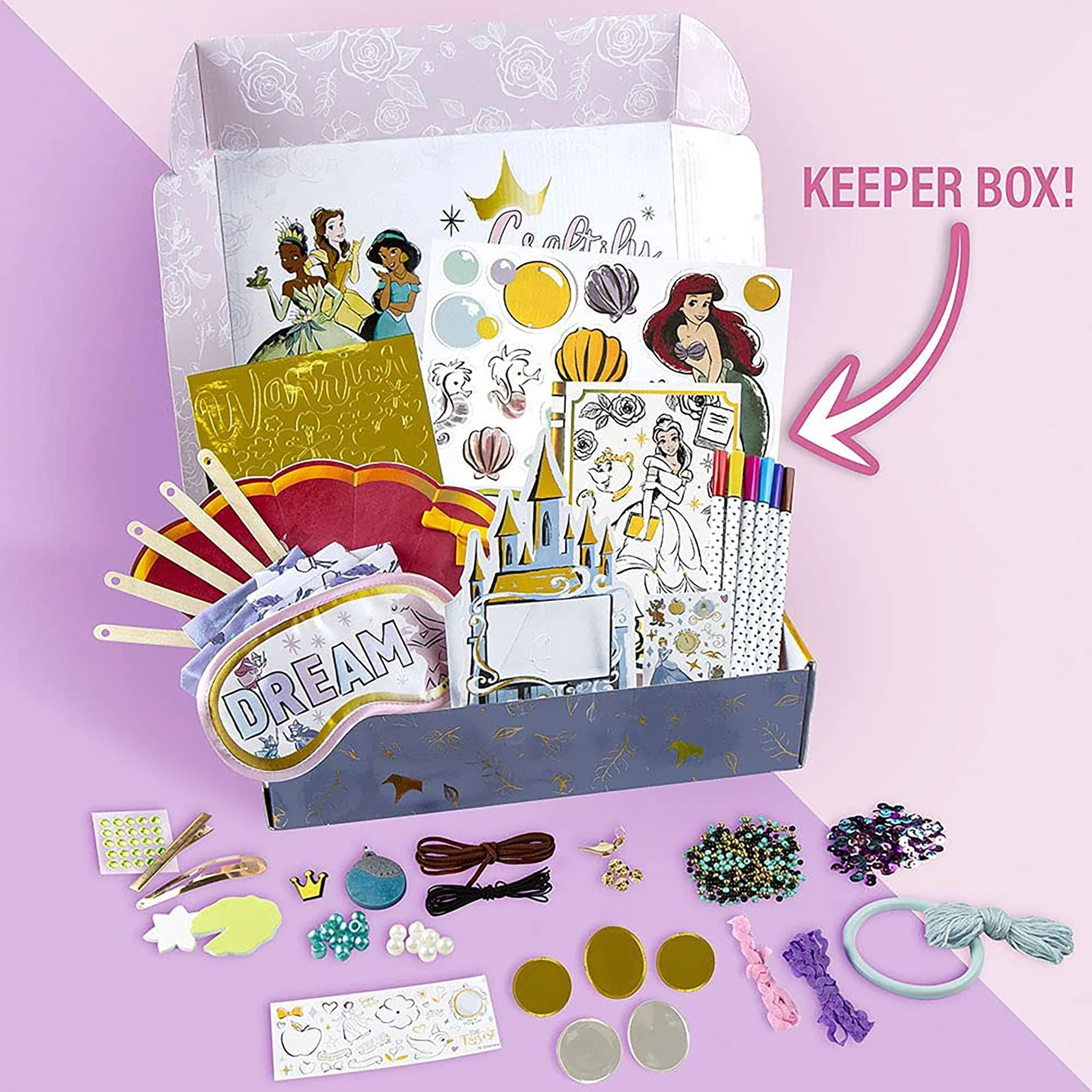 Disney Princess Fashion Angels DIY Ultimate Craft Box - Image 3