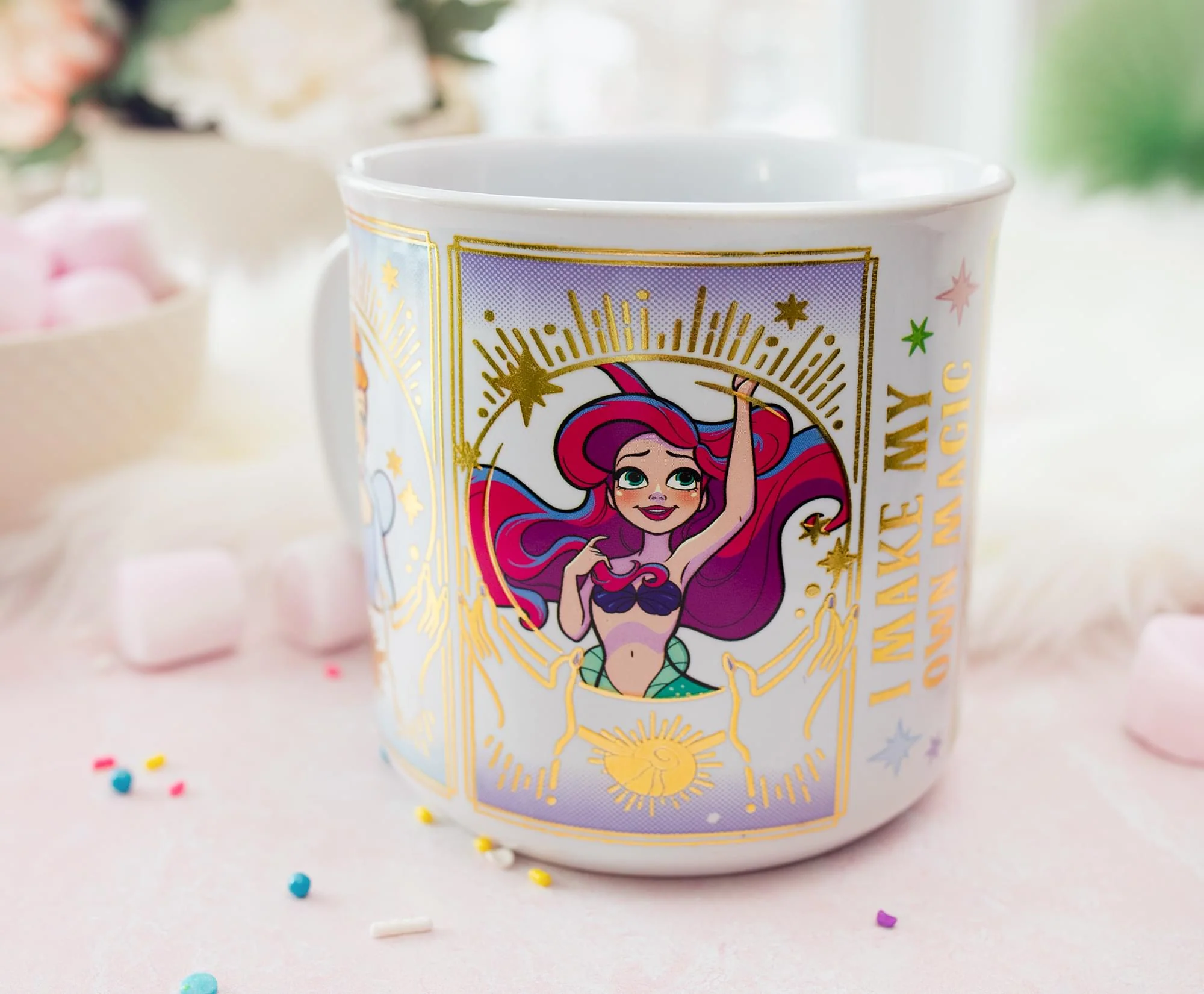 Disney Princess "I Make My Own Magic" Foil Ceramic Mug | Holds 20 Ounces - Image 6