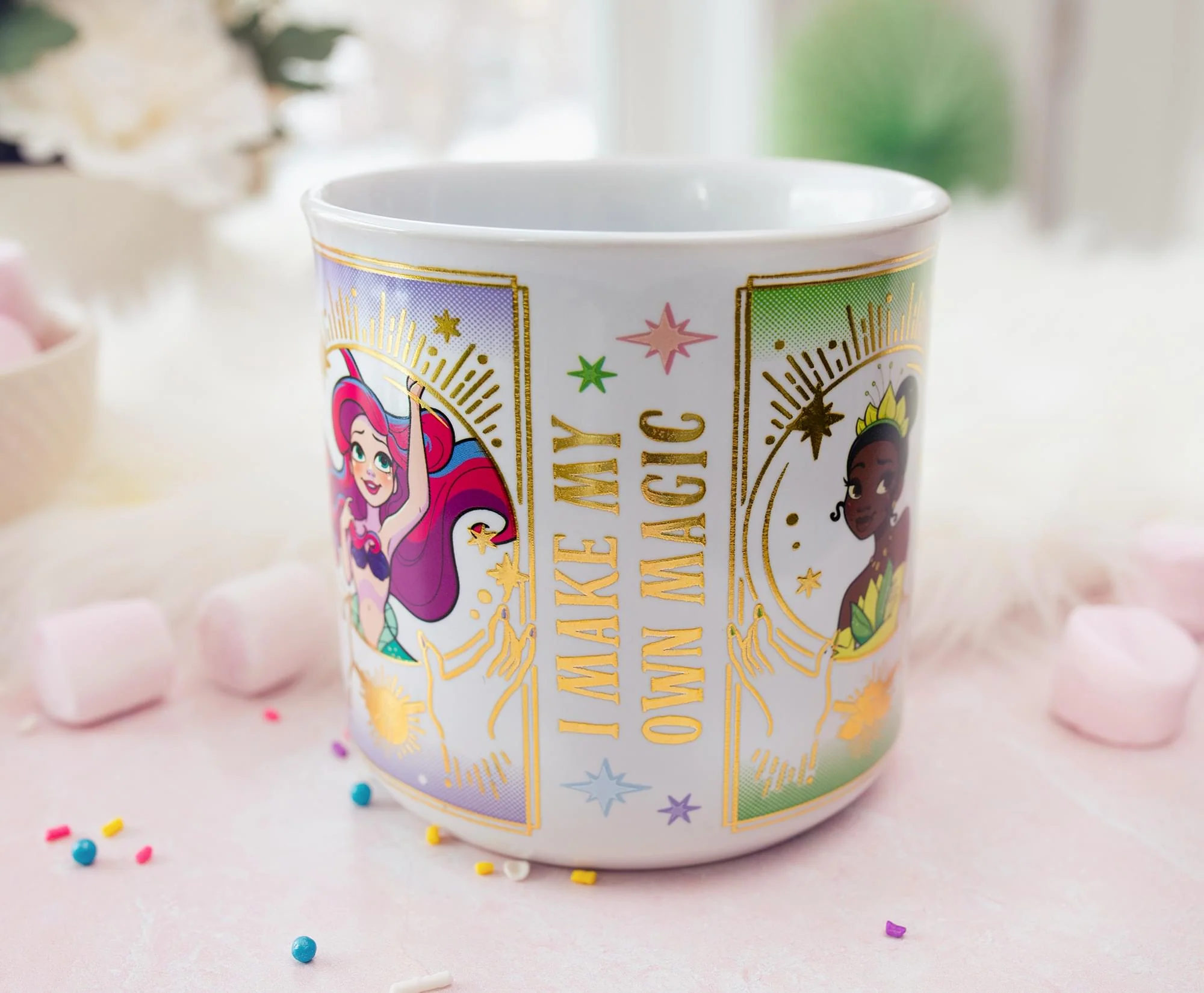 Disney Princess "I Make My Own Magic" Foil Ceramic Mug | Holds 20 Ounces - Image 7