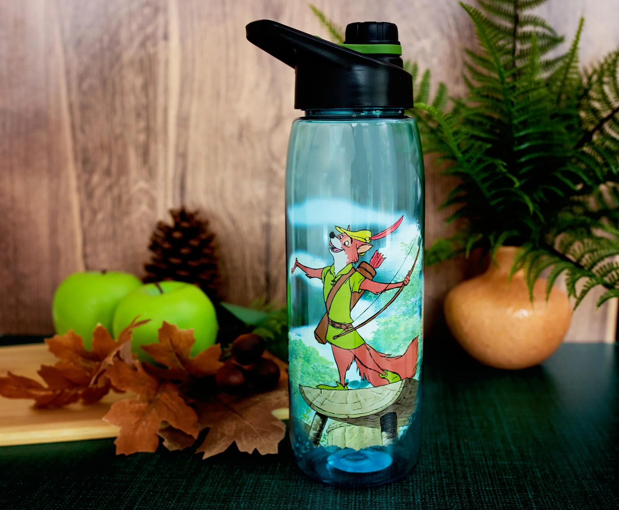 Disney Robin Hood "What A Good Day" Water Bottle with Lid | Holds 28 Ounces - Image 4