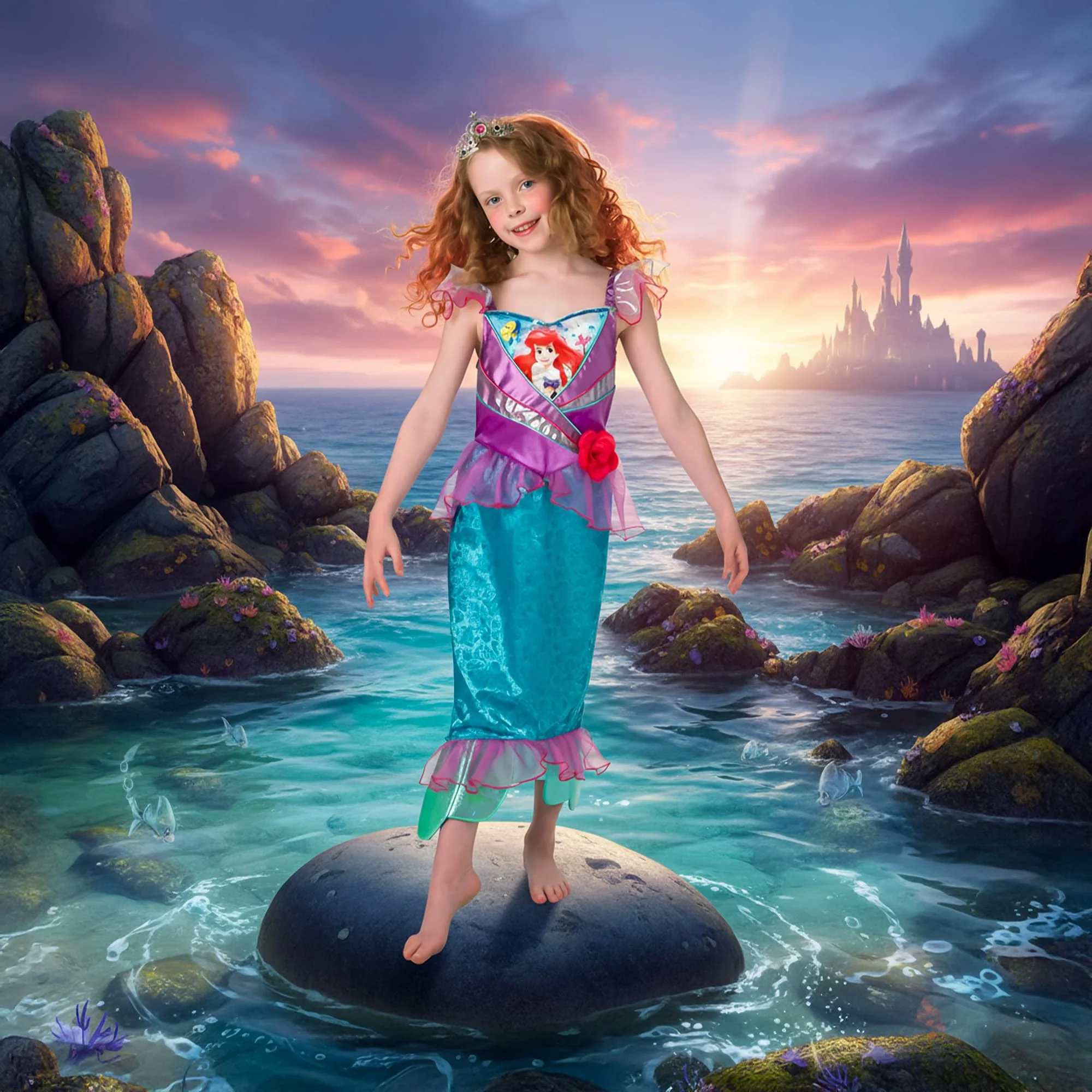Disney Shimmer Ariel Child Costume - Image 8
