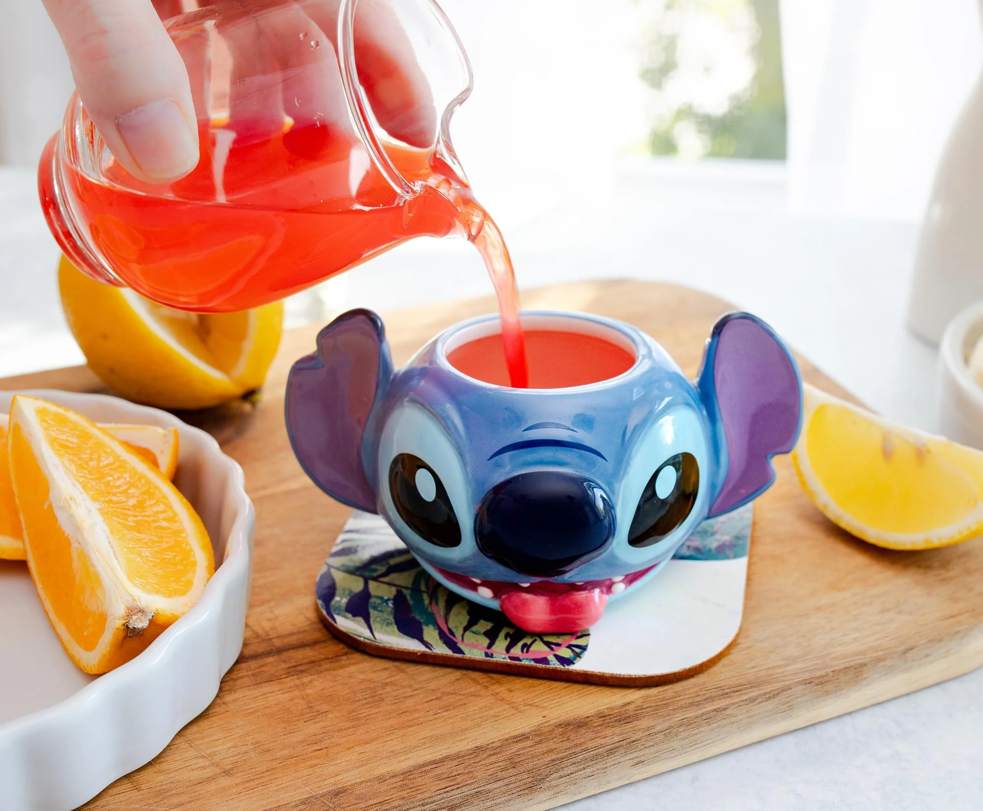 Disney Stitch 2oz Sculpted Ceramic Mini Cup / Shot Glass - Image 8