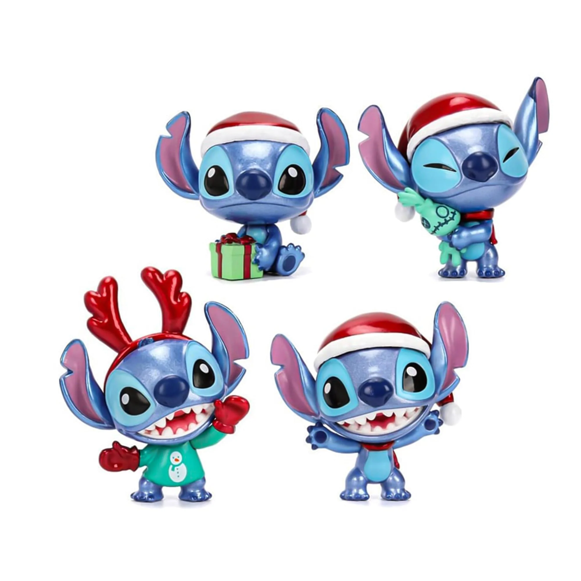 Disney Stitch Holiday 2.5 Inch MetalFigs 4-Pack - Image 3