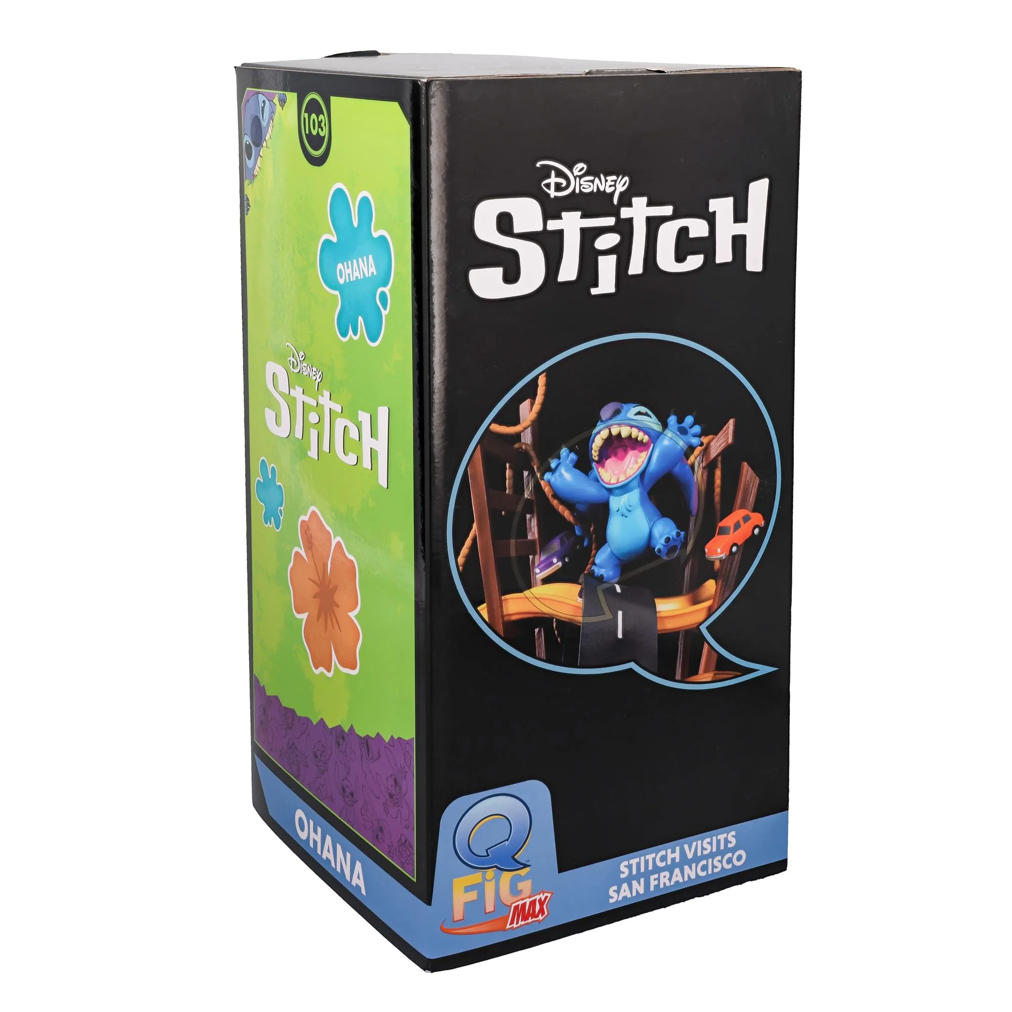 Disney Stitch Visits San Francisco Q-Fig Max Elite Figure Diorama - Image 5