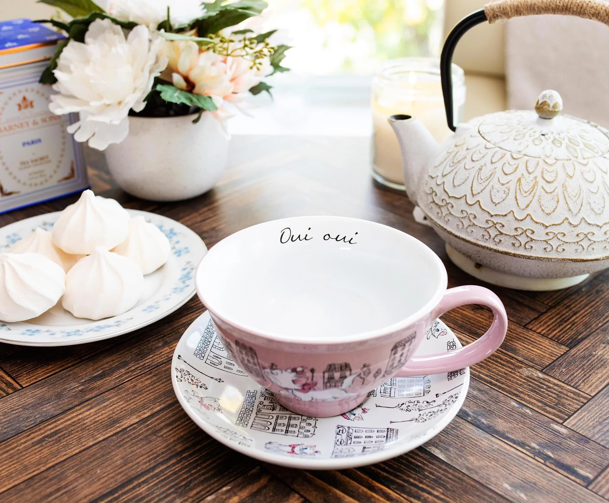 Disney The Aristocats Marie Ceramic Teacup and Saucer Set - Image 4