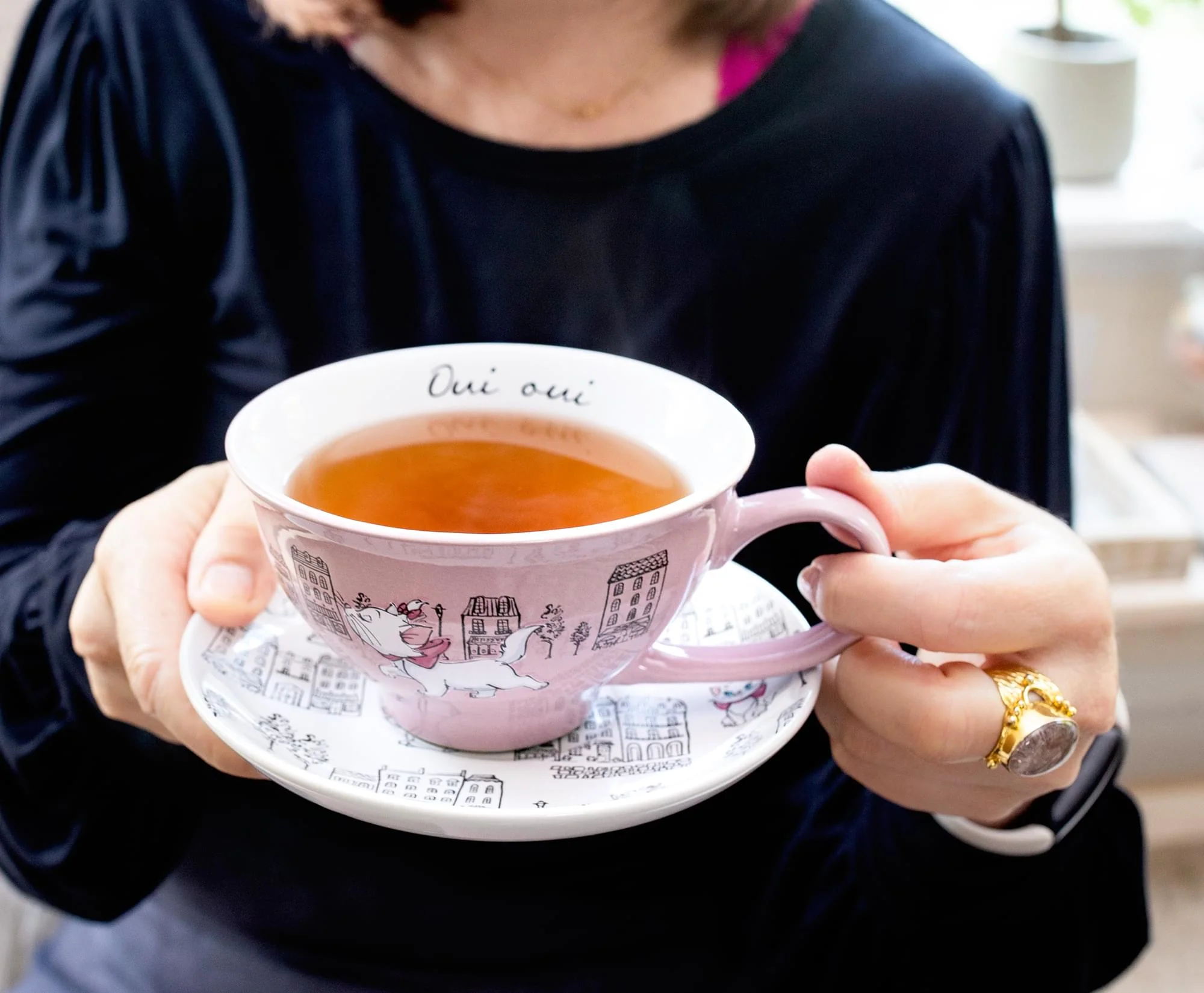 Disney The Aristocats Marie Ceramic Teacup and Saucer Set - Image 7