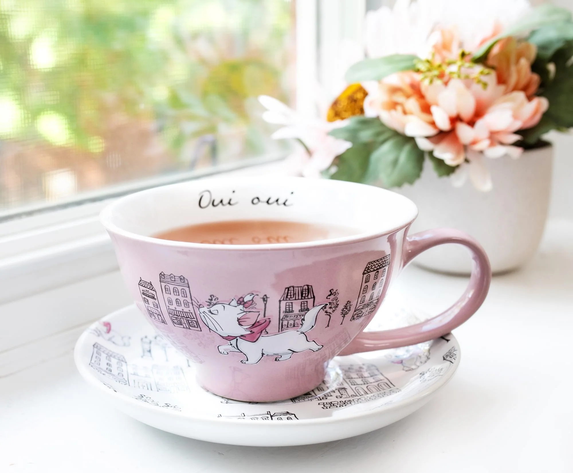 Disney The Aristocats Marie Ceramic Teacup and Saucer Set - Image 9