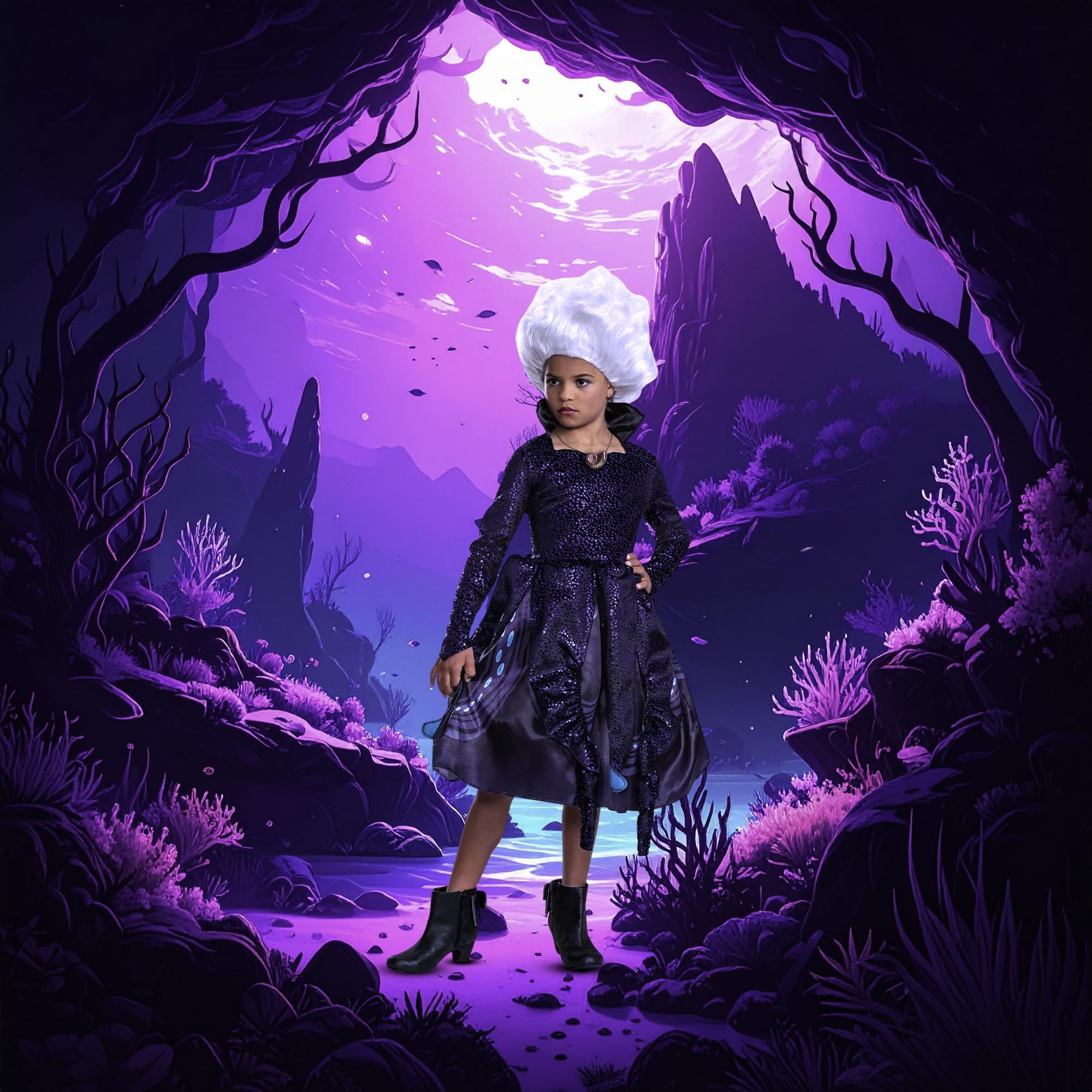 Disney The Little Mermaid Ursula Deluxe Child Costume - Image 26