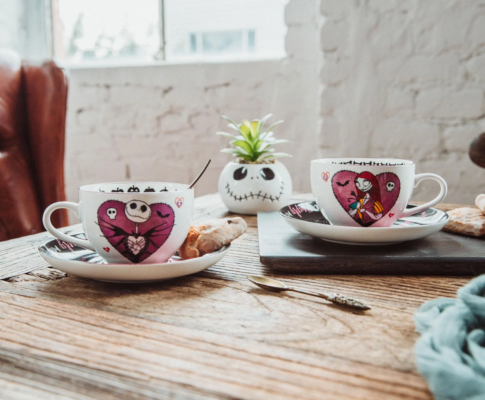 Disney The Nightmare Before Christmas Bone China Teacup and Saucer | Set of 2 - Image 3