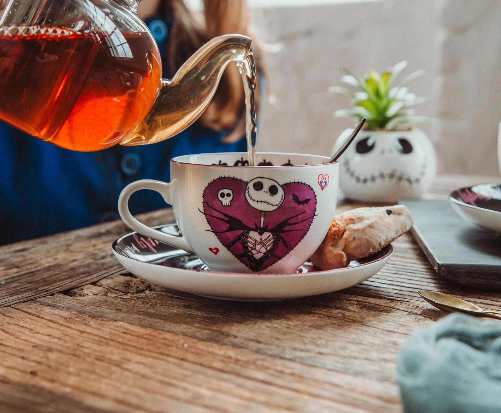 Disney The Nightmare Before Christmas Bone China Teacup and Saucer | Set of 2 - Image 6