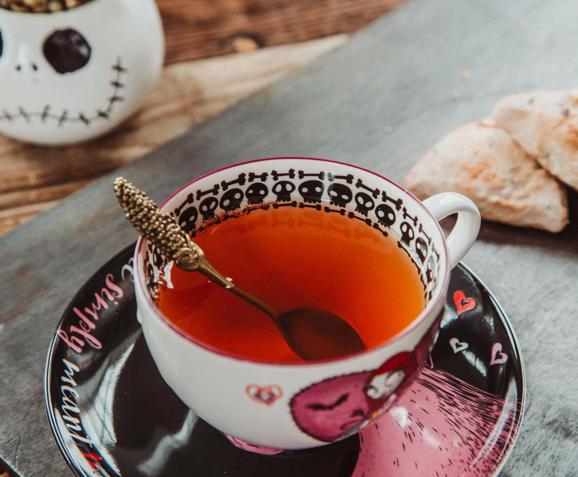 Disney The Nightmare Before Christmas Bone China Teacup and Saucer | Set of 2 - Image 7