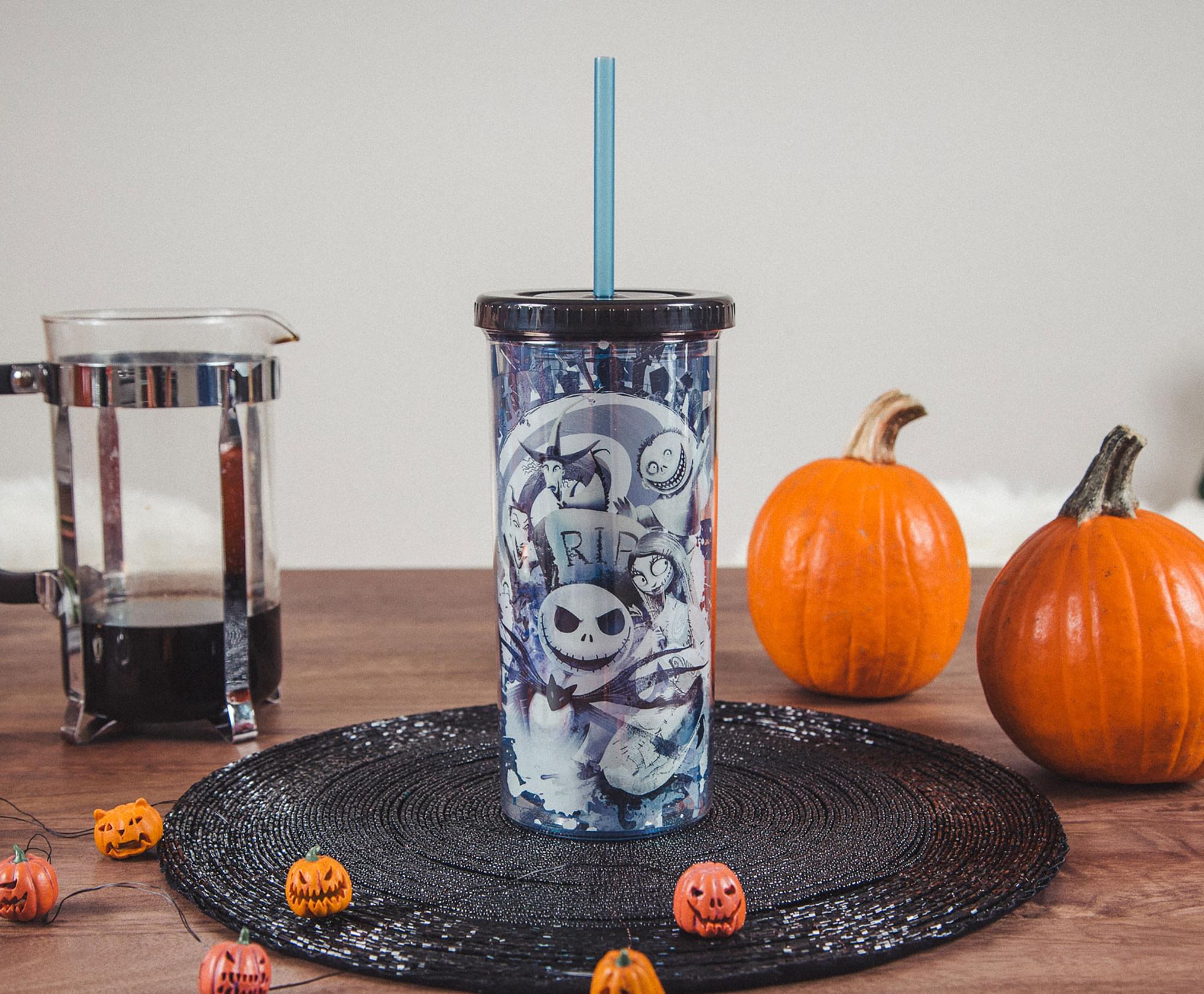 Disney The Nightmare Before Christmas Carnival Cup w/ Lid and Straw | 20 Ounces - Image 6