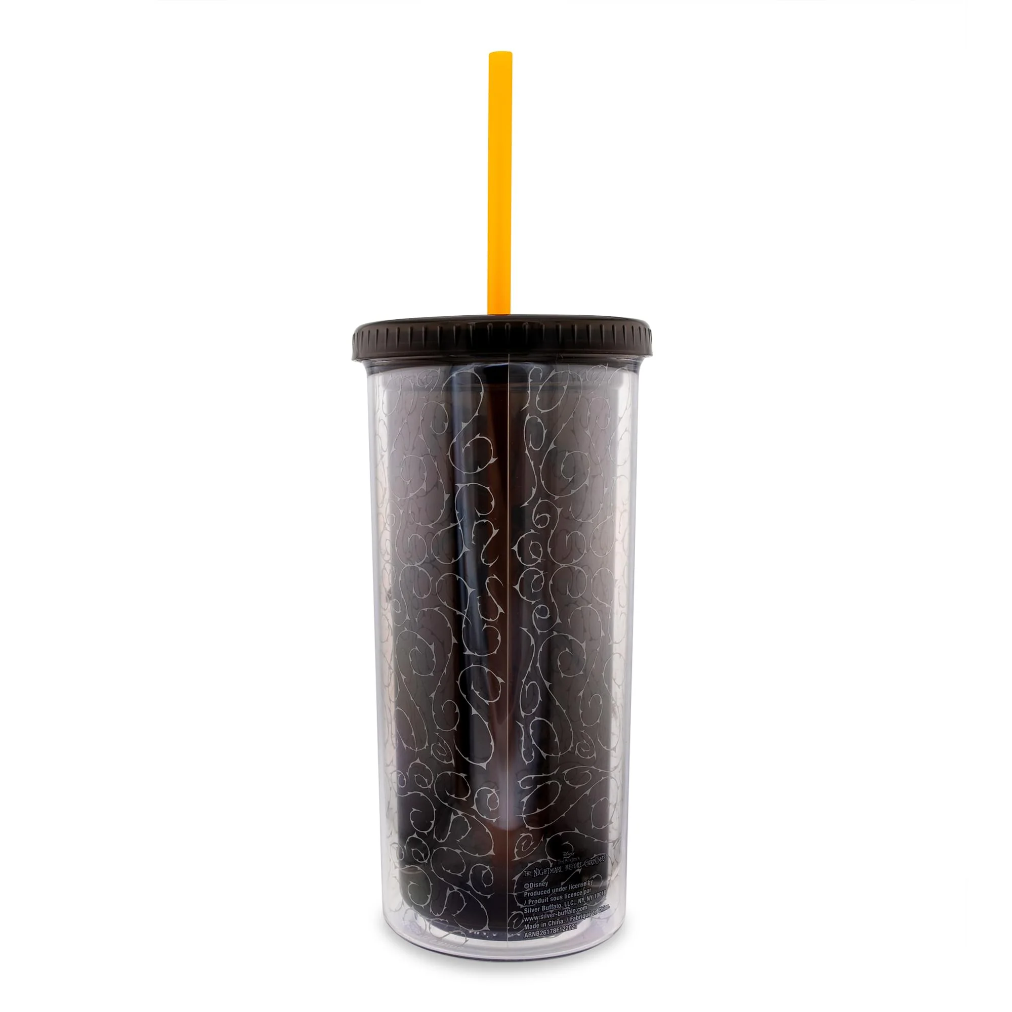 Disney The Nightmare Before Christmas Jack Carnival Cup With Lid and Straw - Image 2
