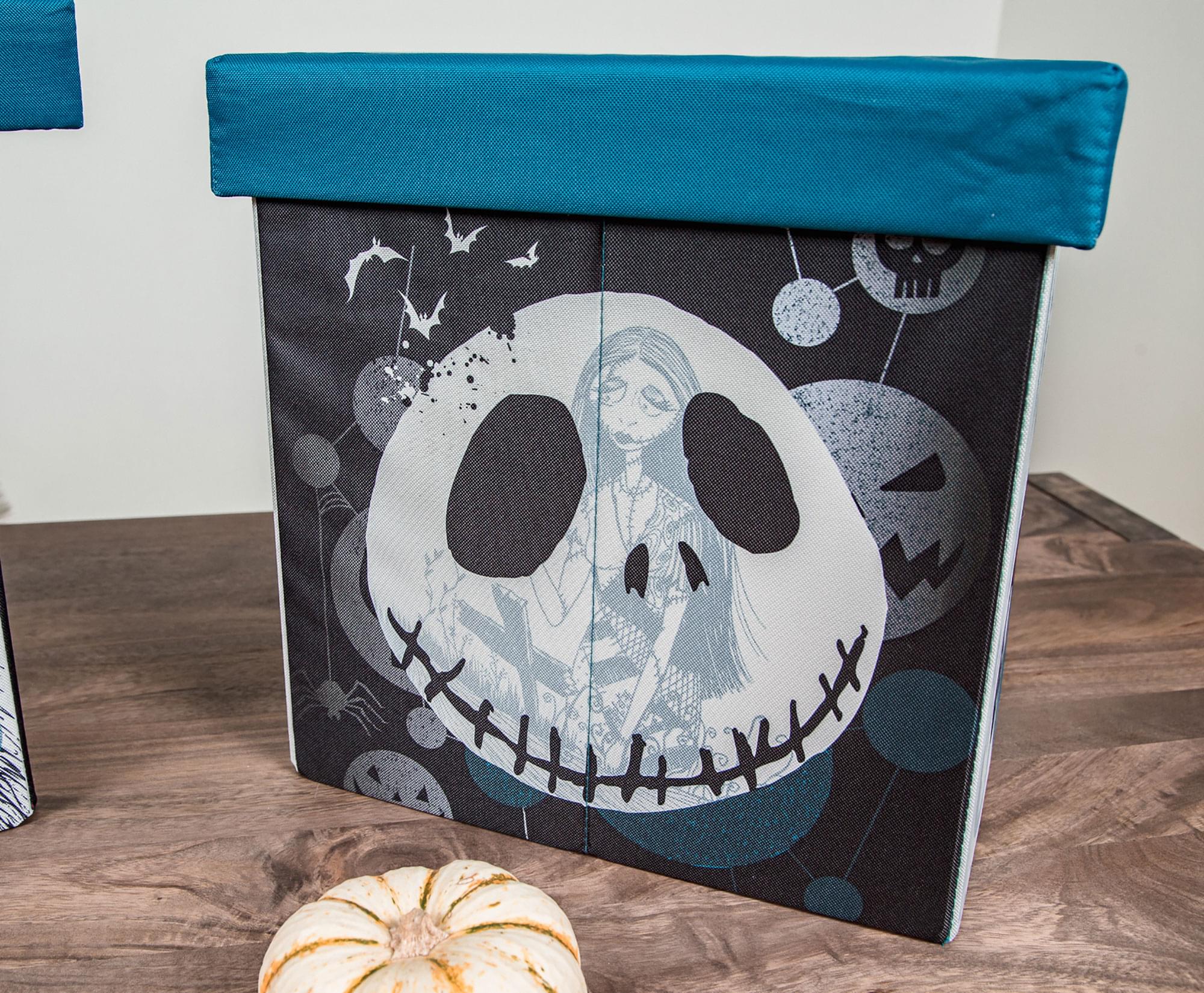 Disney The Nightmare Before Christmas Jack & Sally Storage Bins | Set of 2 - Image 4