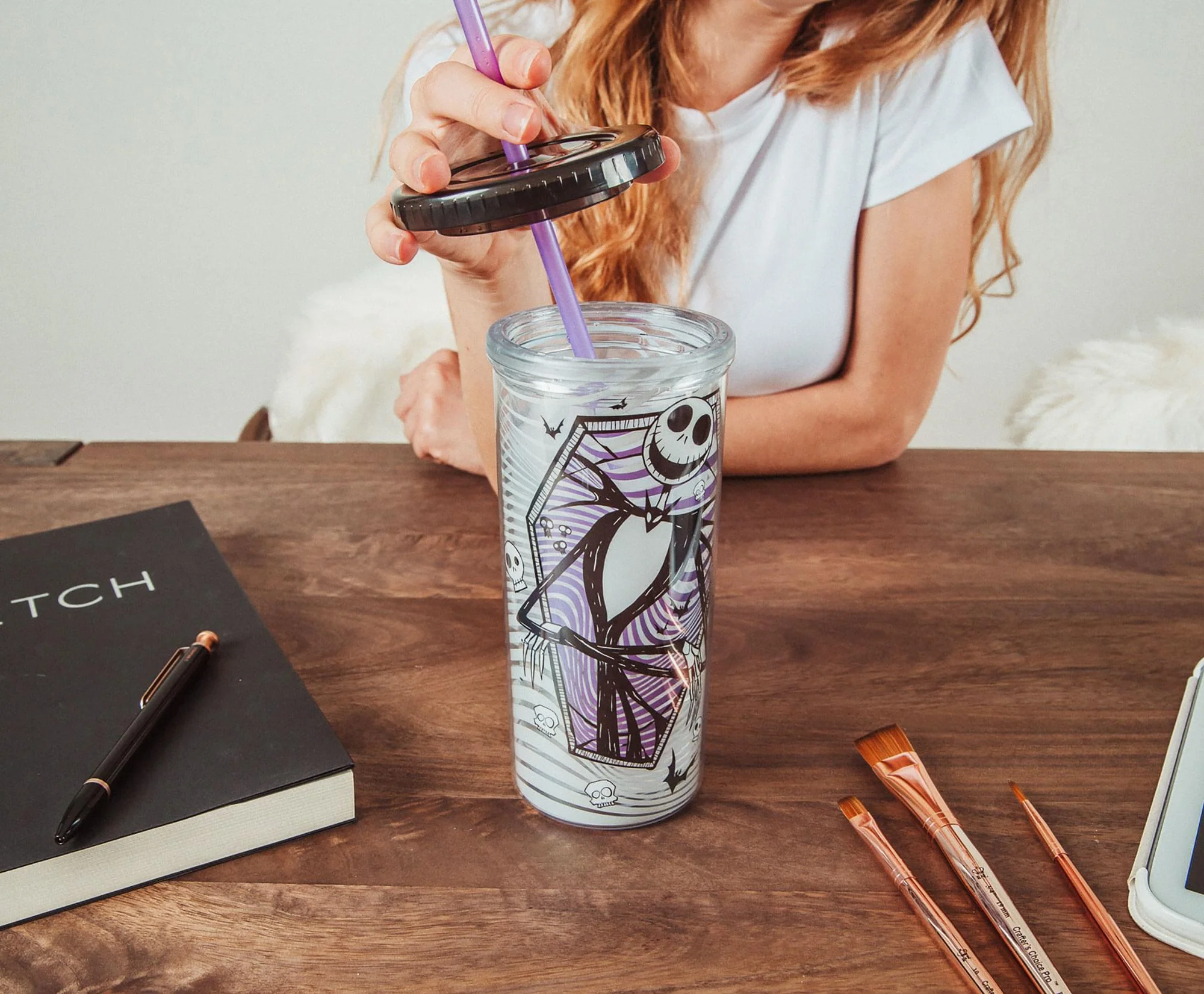 Disney The Nightmare Before Christmas Jack Skellington Carnival Cup | 20 Ounces - Image 3