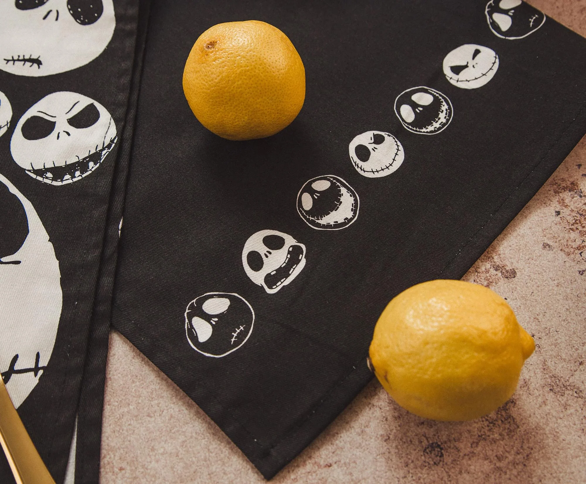 Disney The Nightmare Before Christmas Jack Skellington Faces Kitchen Towel Set - Image 5