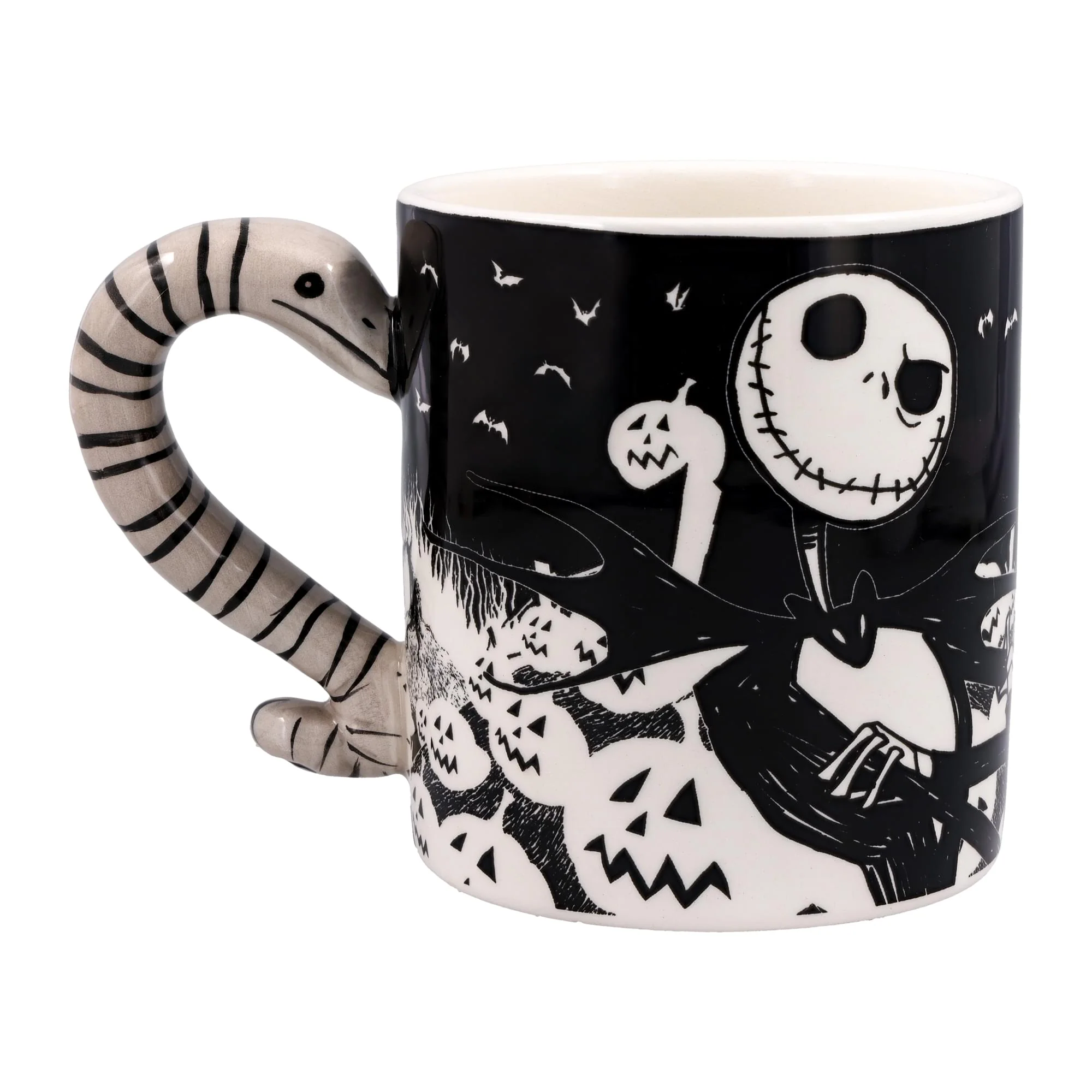 Disney The Nightmare Before Christmas Moonlight Jack Mug With Sculpted Handle - Image 3
