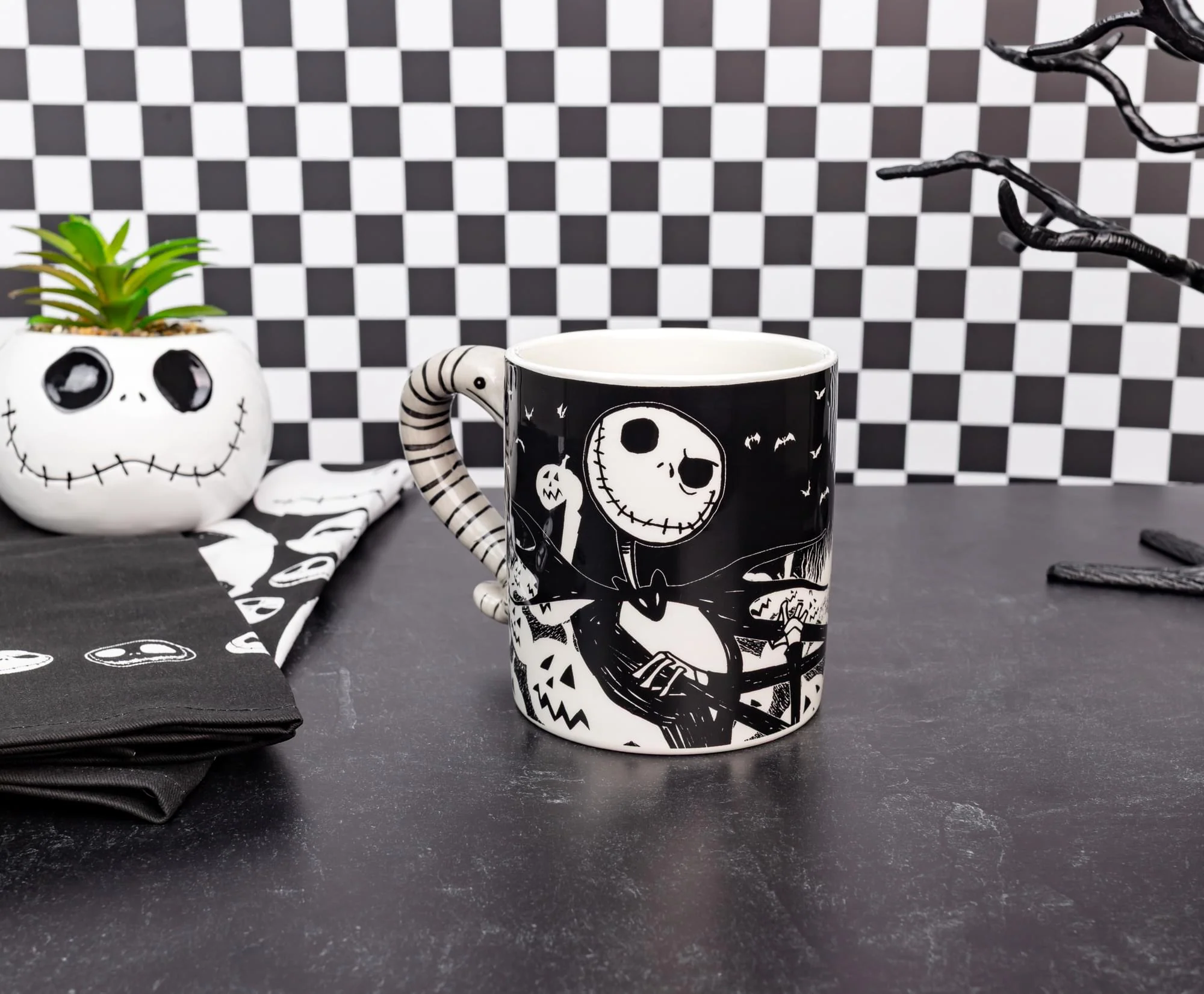 Disney The Nightmare Before Christmas Moonlight Jack Mug With Sculpted Handle - Image 4