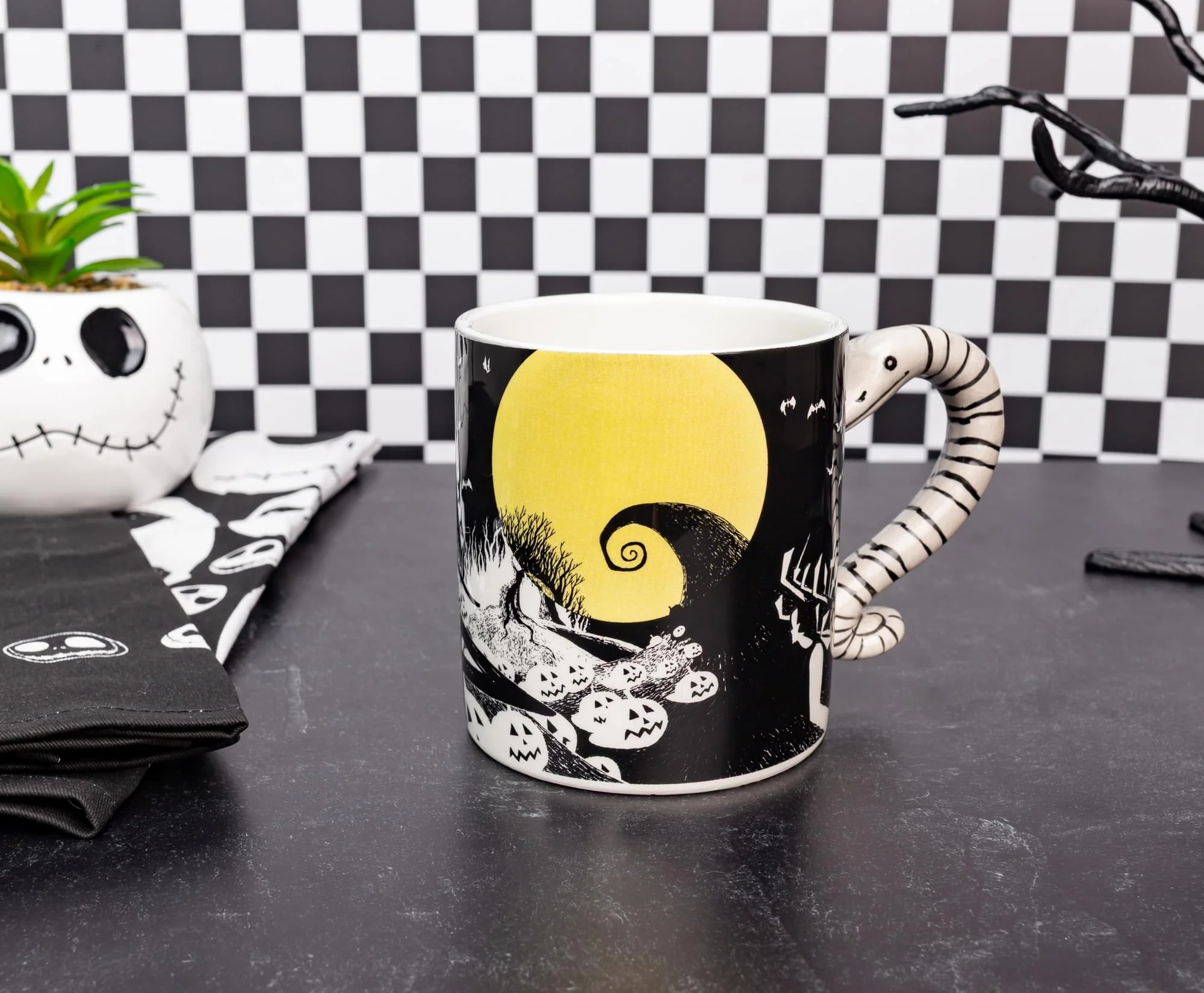 Disney The Nightmare Before Christmas Moonlight Jack Mug With Sculpted Handle - Image 5