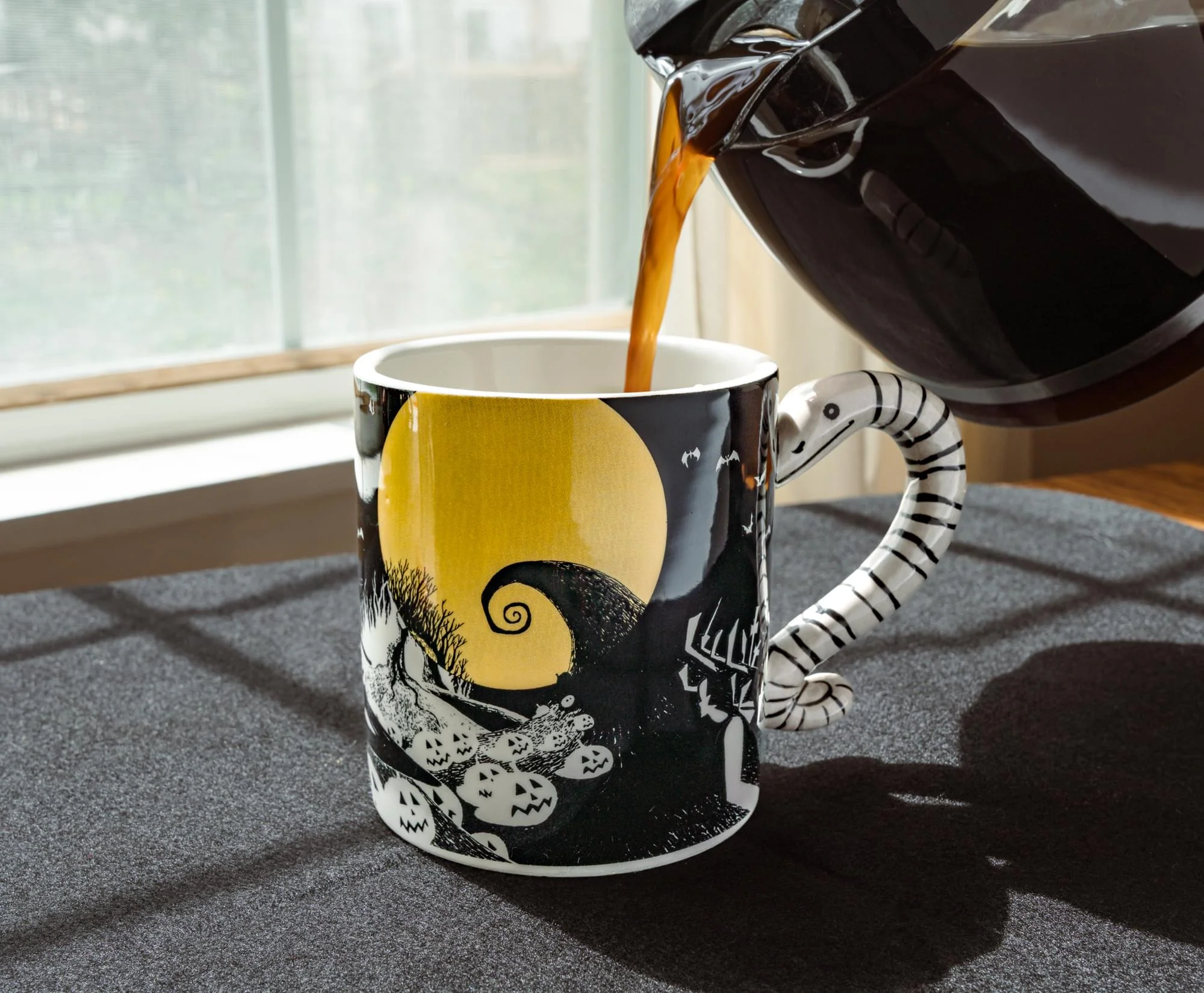 Disney The Nightmare Before Christmas Moonlight Jack Mug With Sculpted Handle - Image 7