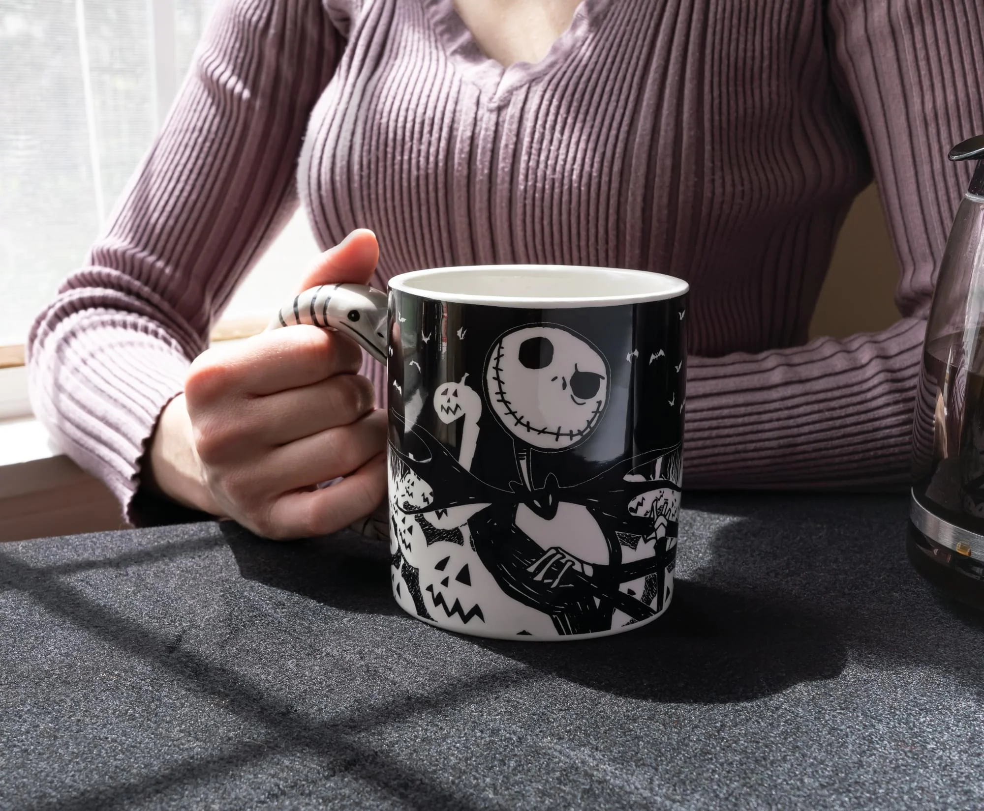Disney The Nightmare Before Christmas Moonlight Jack Mug With Sculpted Handle - Image 8