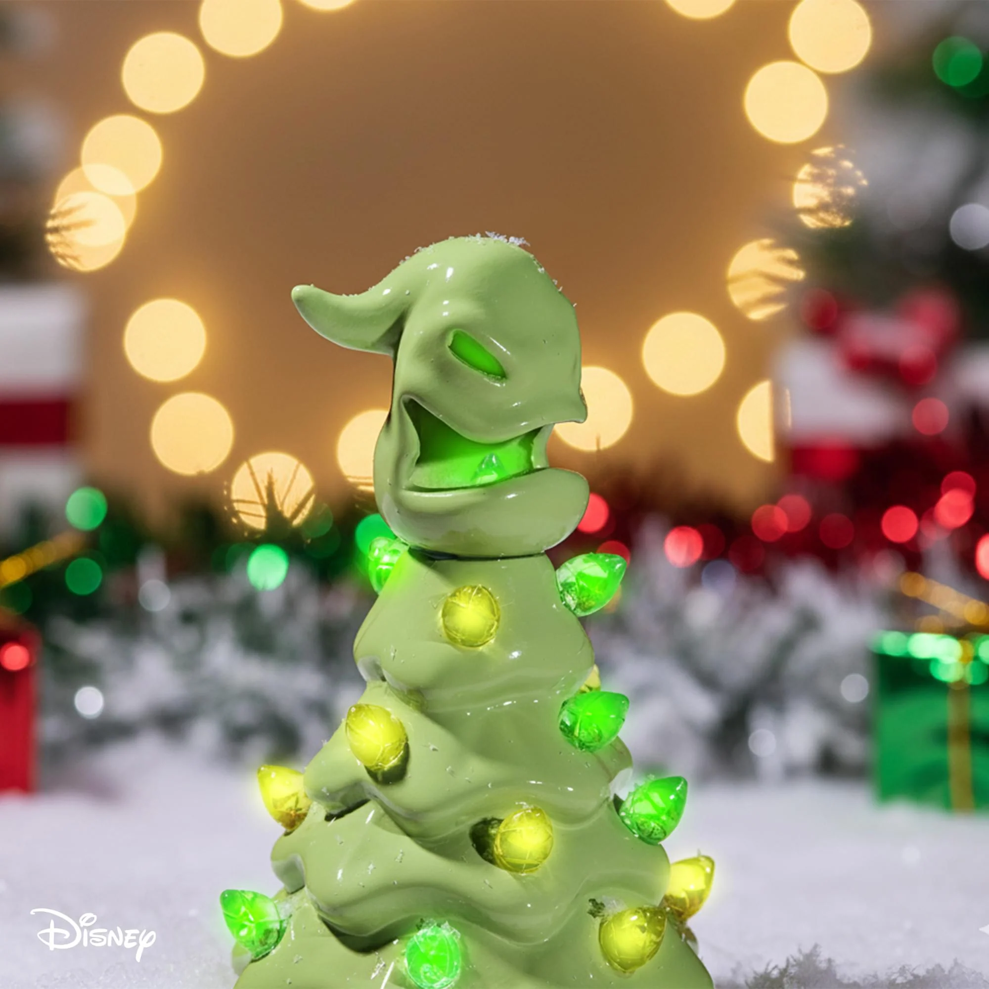 Disney The Nightmare Before Christmas Oogie Light-Up Ceramic Christmas Tree - Image 6