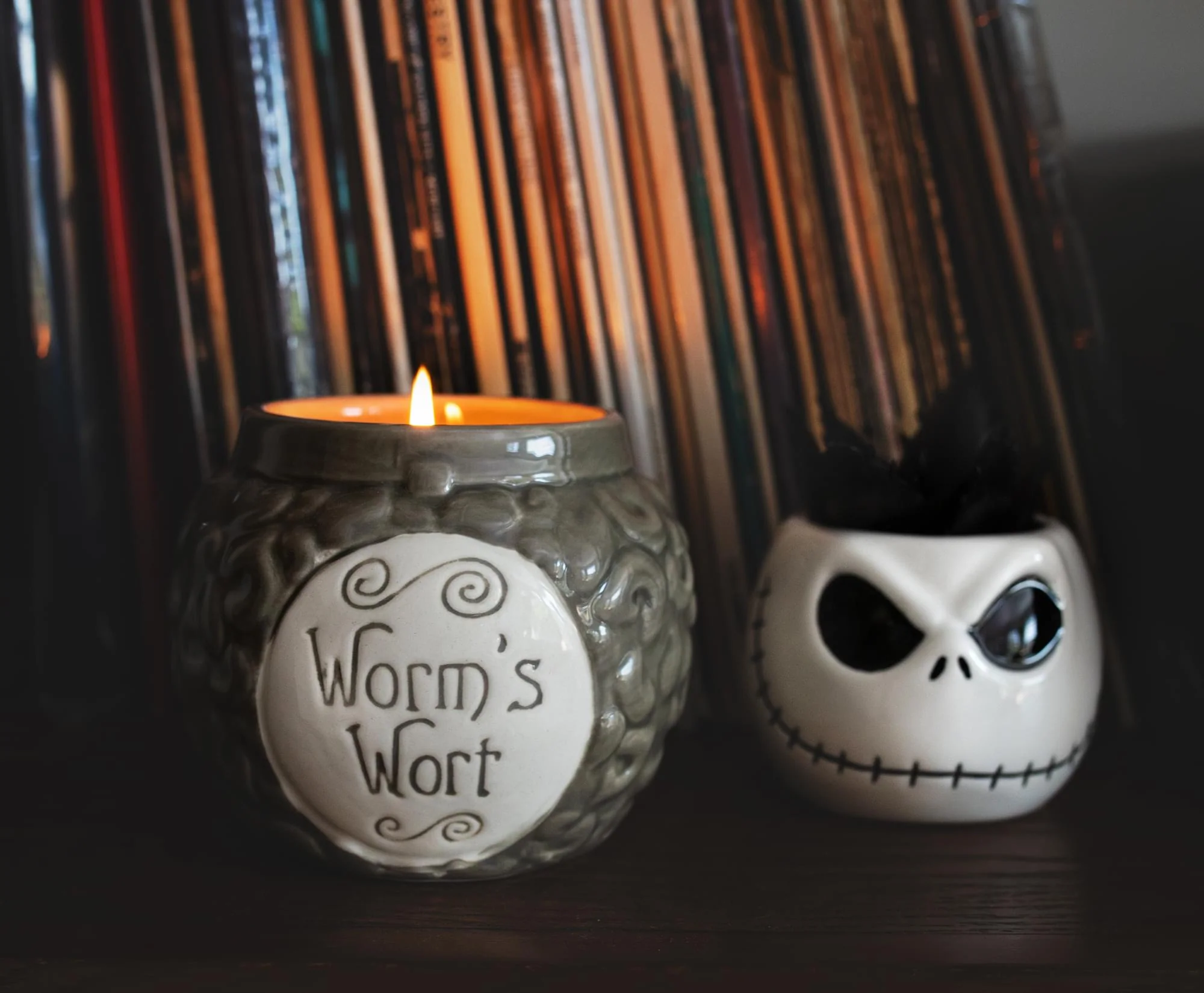 Disney The Nightmare Before Christmas Sally's Jar Ceramic Candle | Worm's Wort - Image 9