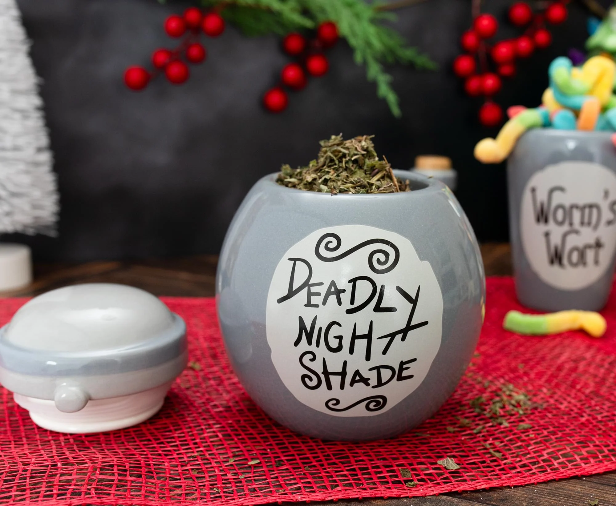 Disney The Nightmare Before Christmas Sally's Mini Storage Jars 3-Piece Set - Image 6
