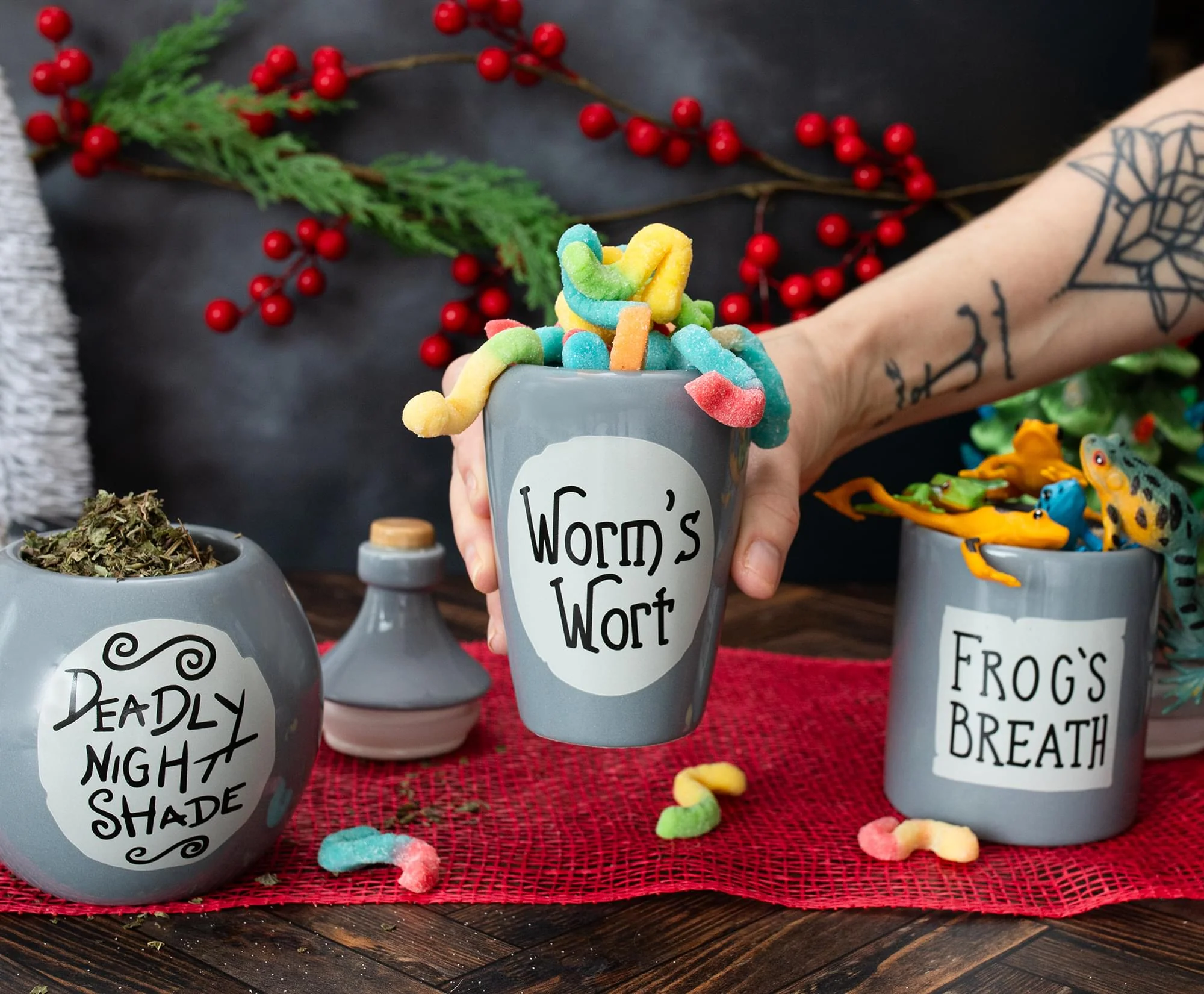 Disney The Nightmare Before Christmas Sally's Mini Storage Jars 3-Piece Set - Image 7