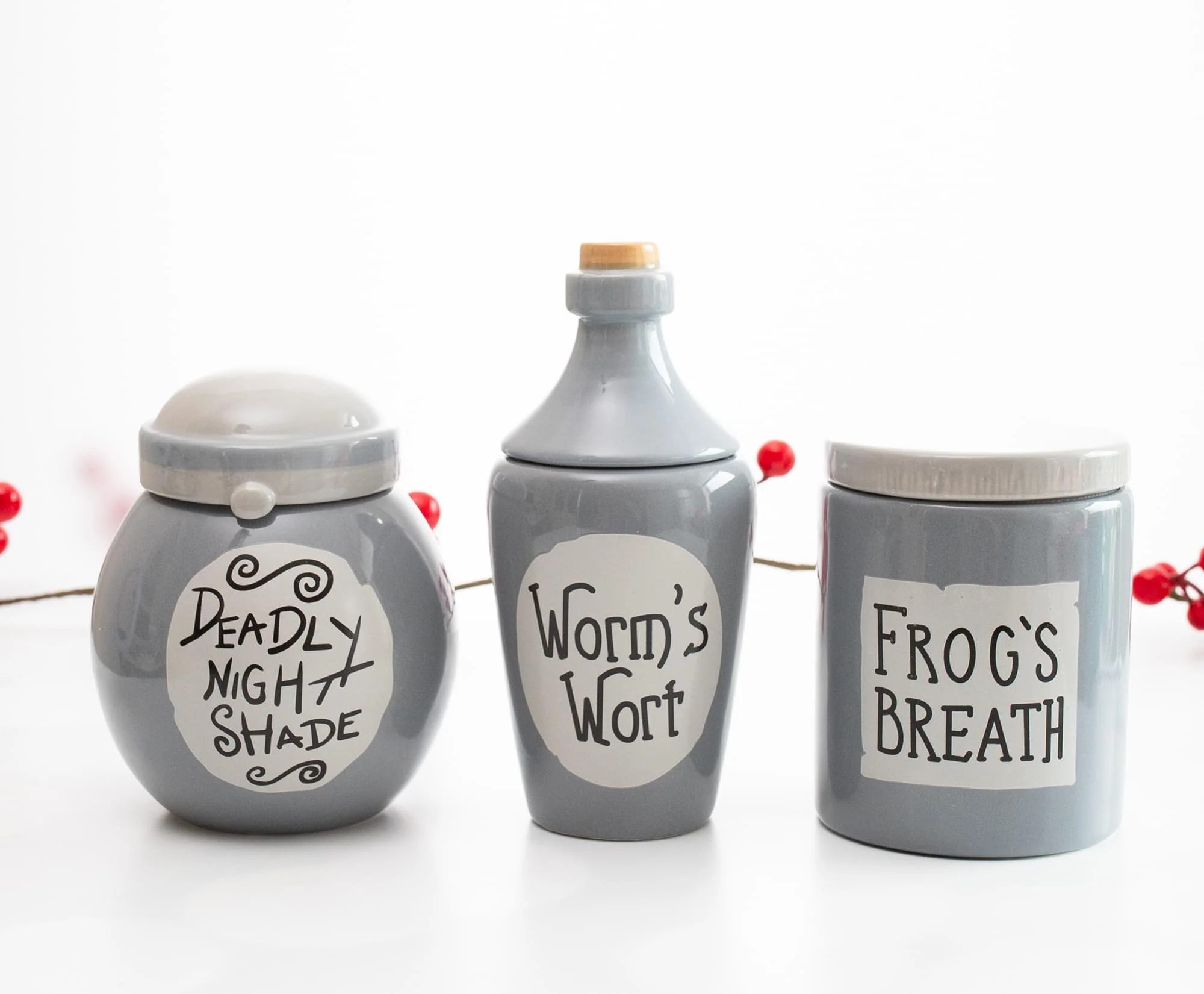Disney The Nightmare Before Christmas Sally's Mini Storage Jars 3-Piece Set - Image 9