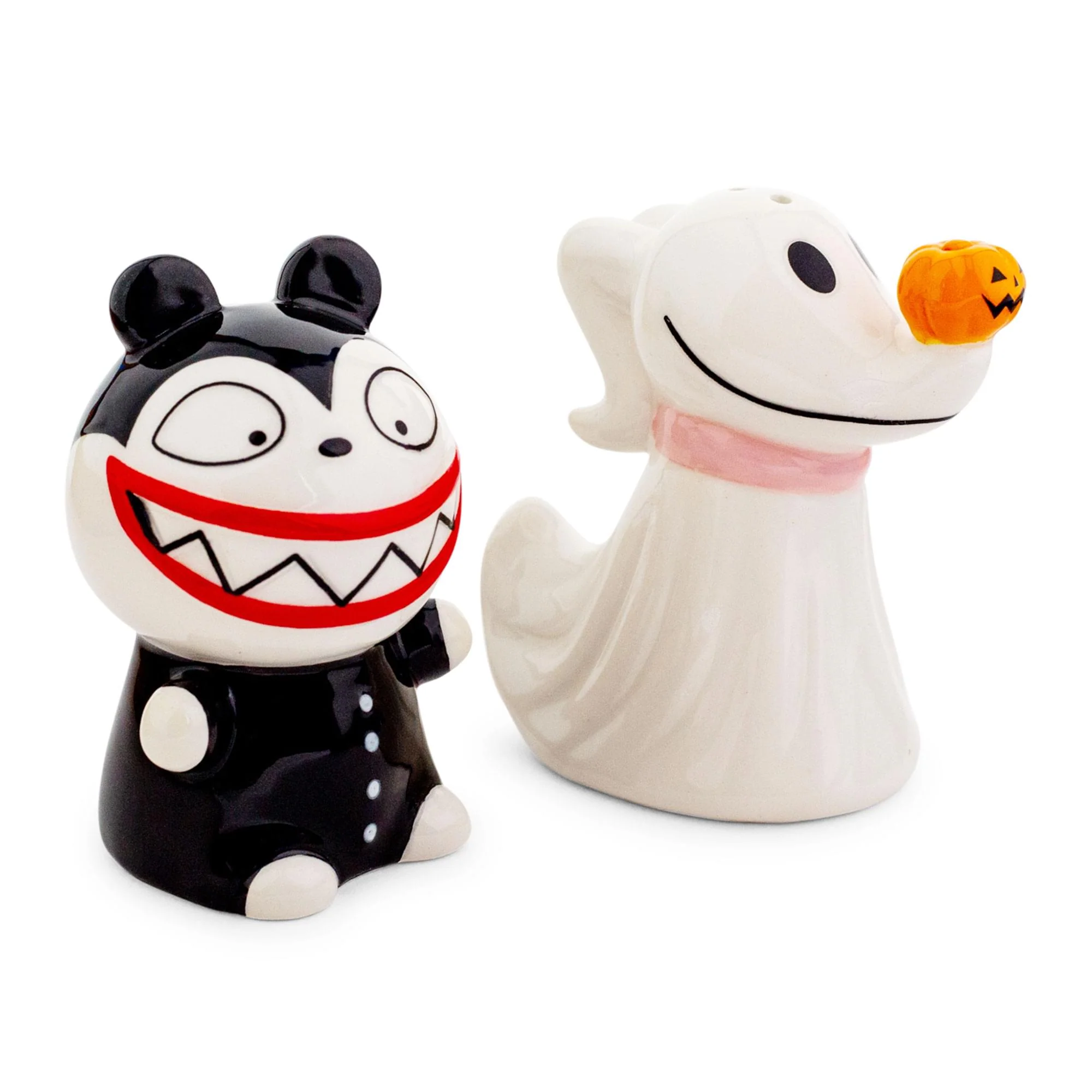 Disney The Nightmare Before Christmas Zero and Teddy Salt and Pepper Shaker Set - Image 2