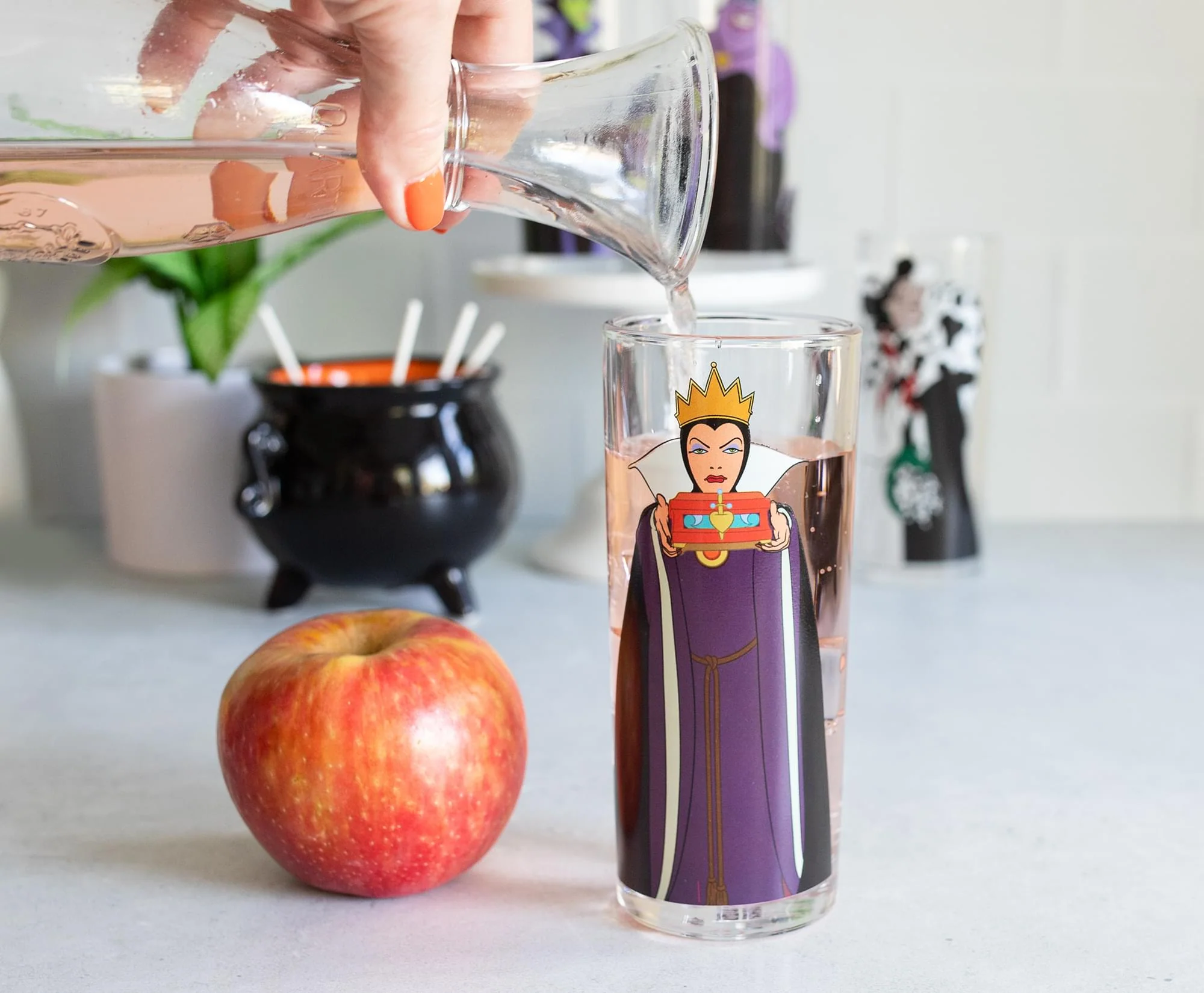 Disney Villains 10-Ounce Tumbler Glasses | Set of 4 - Image 3