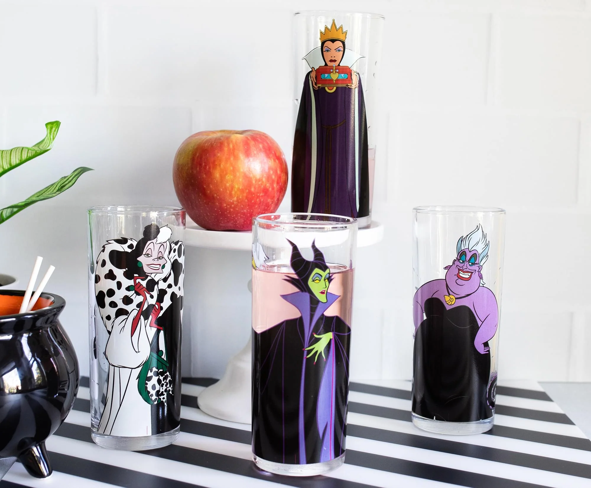 Disney Villains 10-Ounce Tumbler Glasses | Set of 4 - Image 6