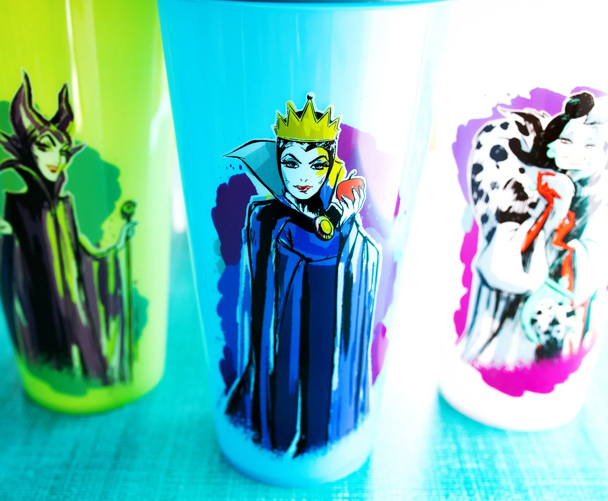 Disney Villains Color-Changing Plastic Tumblers | Set of 4 - Image 6