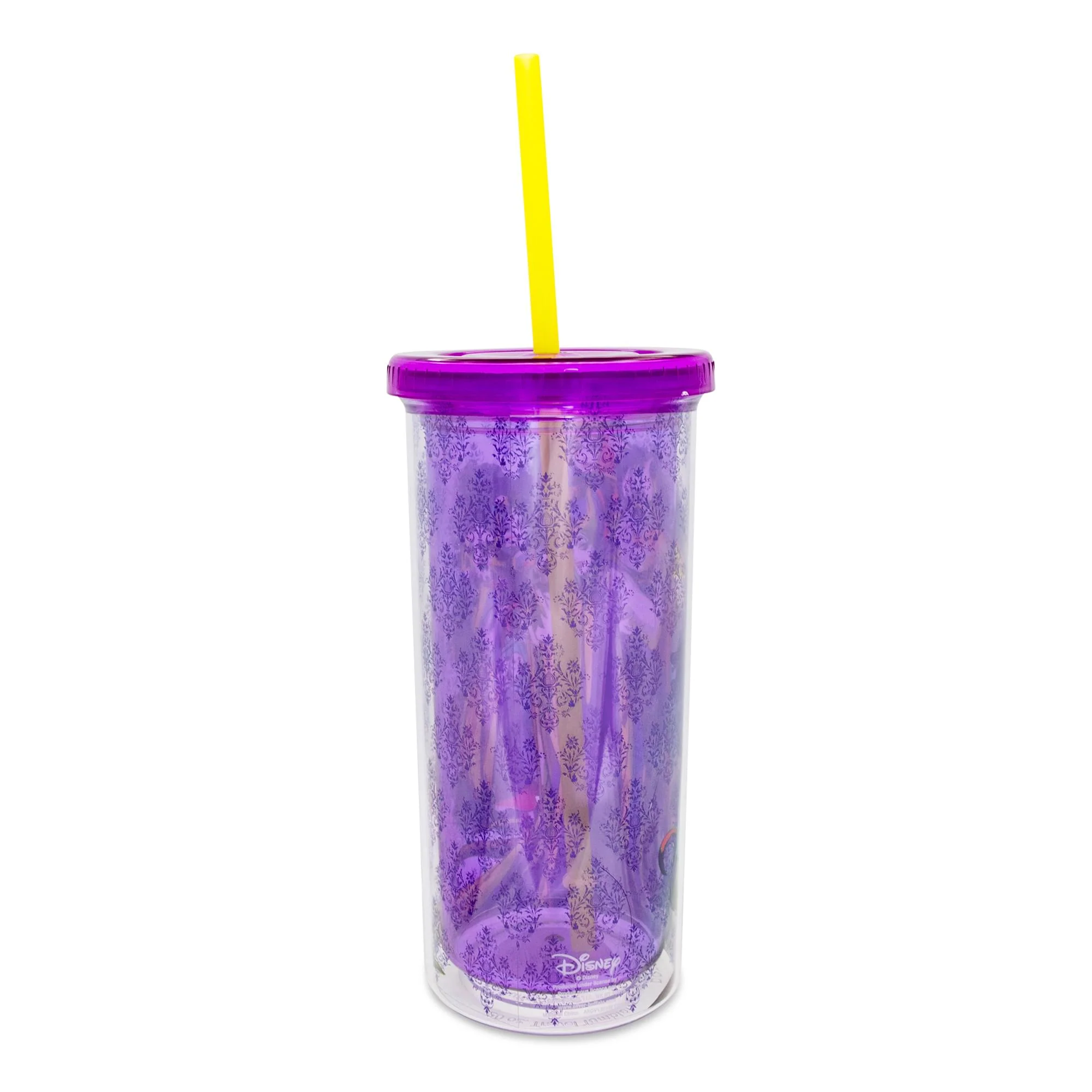 Disney Villains Plastic Cold Cup With Lid and Straw | Holds 20 Ounces - Image 2