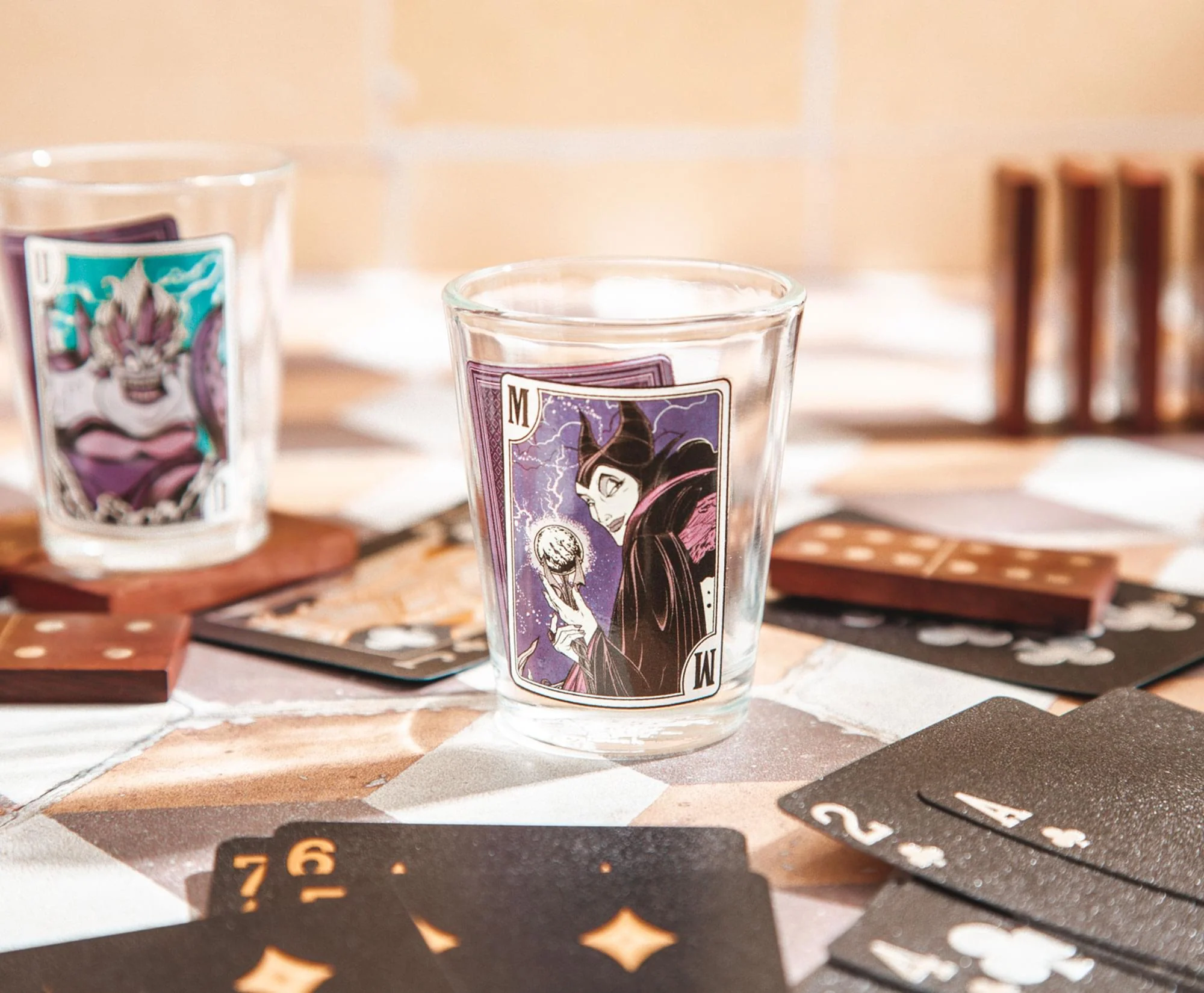 Disney Villains Portraits 1-Ounce Mini Shot Glasses | Set of 4 - Image 5