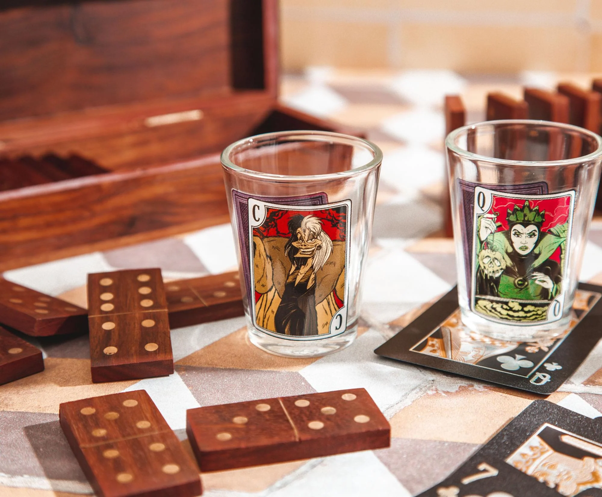 Disney Villains Portraits 1-Ounce Mini Shot Glasses | Set of 4 - Image 7