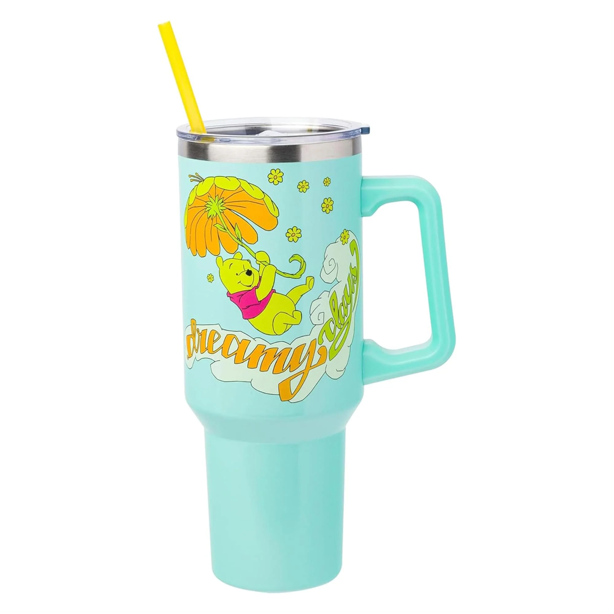 Disney Winnie The Pooh "Dreamy Days" Stainless Steel Tumbler | Holds 40 Ounces