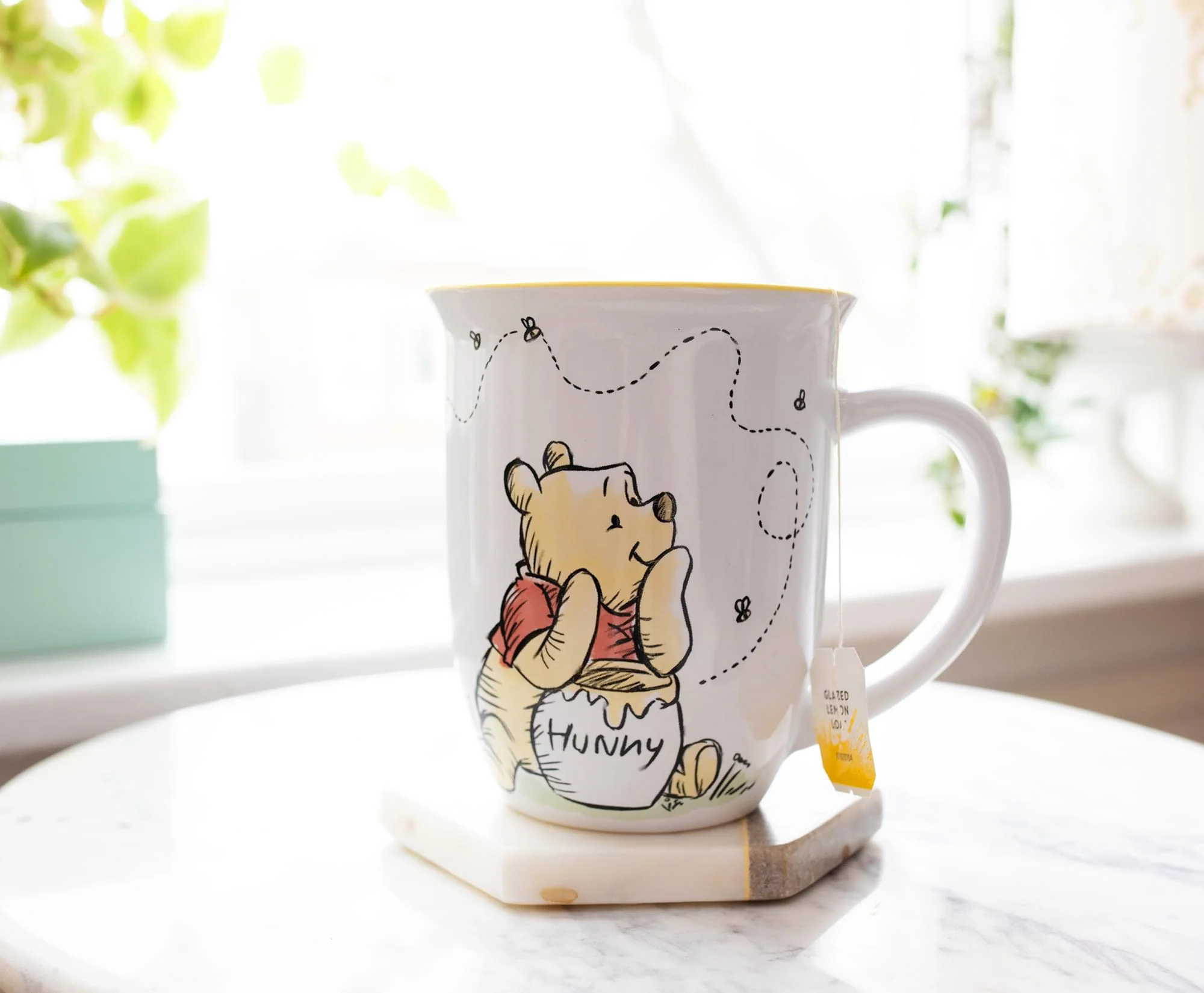 Disney Winnie the Pooh Hunny Wide Rim Ceramic Coffee Mug | Holds 16 Ounces - Image 3