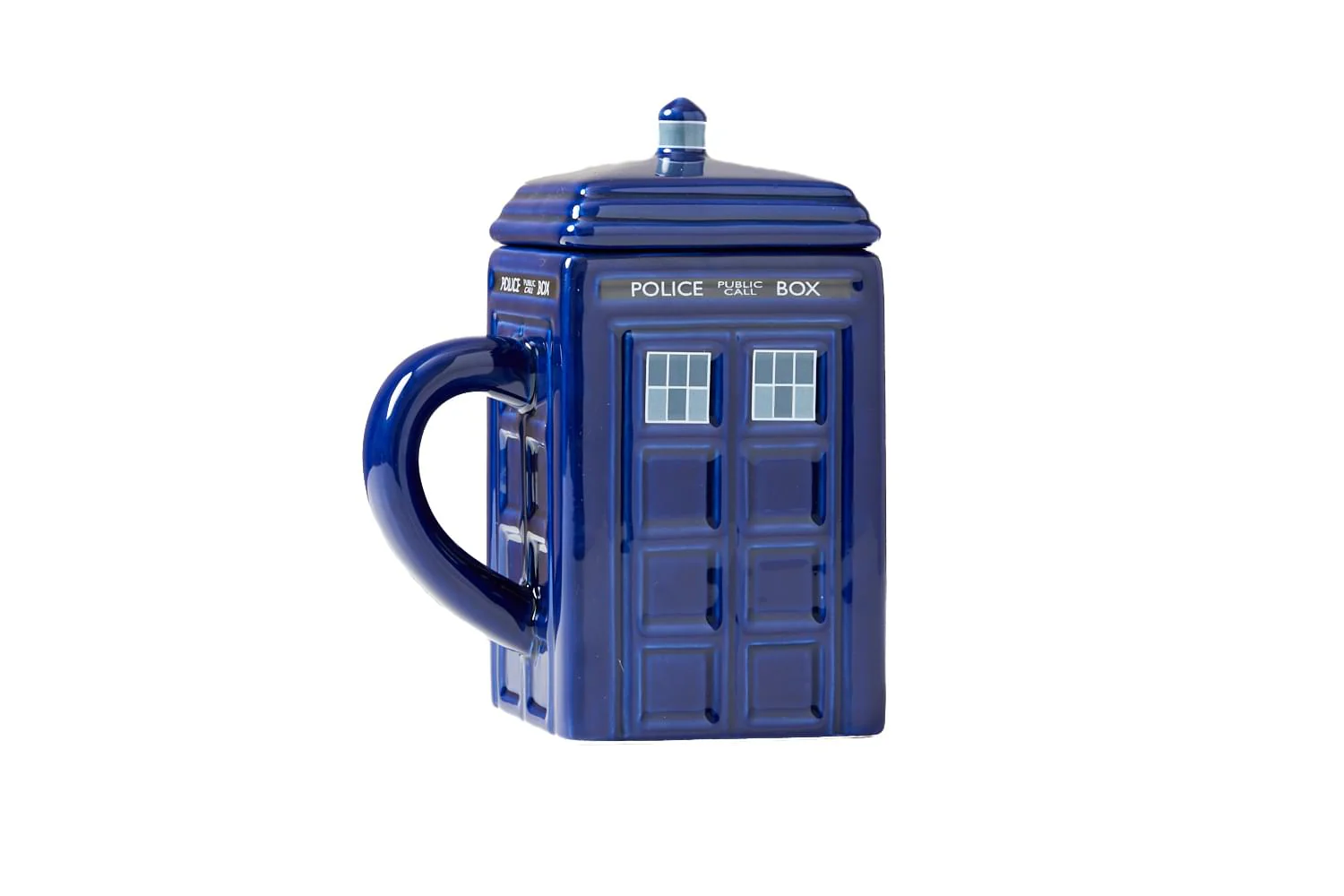 Doctor Who Tardis Mug | Official Ceramic Coffee Mug With Lid | 17 Oz. - Image 3