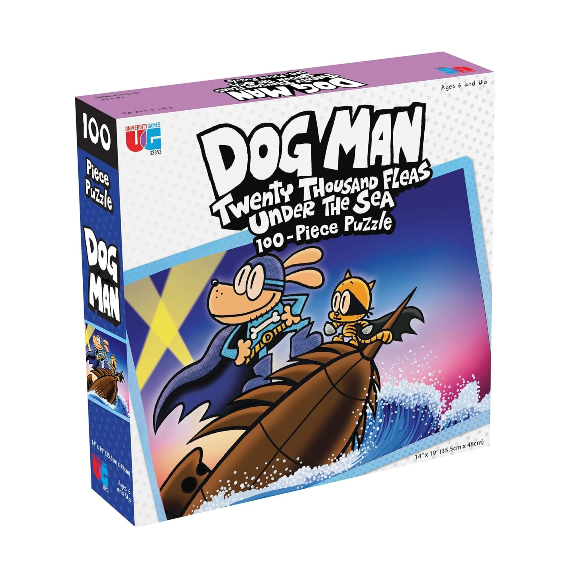 Dog Man Twenty Thousand Fleas Under The Sea 100 Piece Jigsaw Puzzle - Image 2