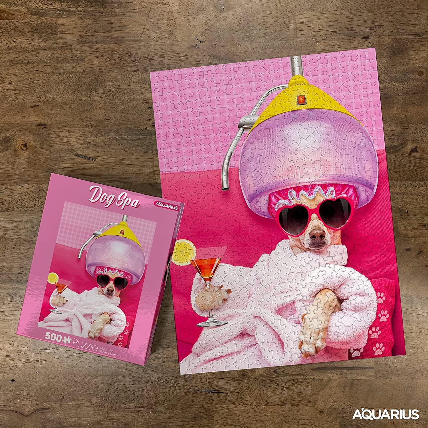 Dog Spa 500 Piece Jigsaw Puzzle - Image 3