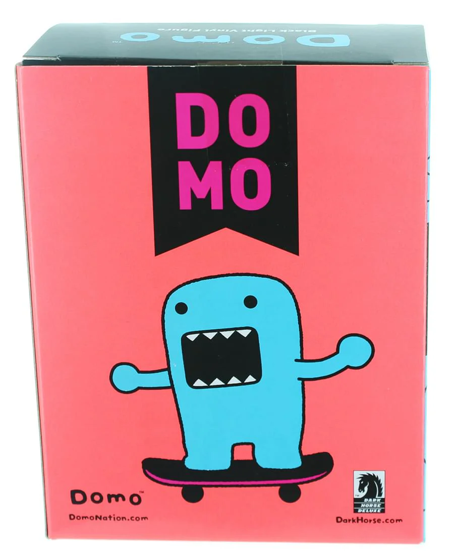 Domo Black Light Orange 4" Vinyl Figure - Image 2