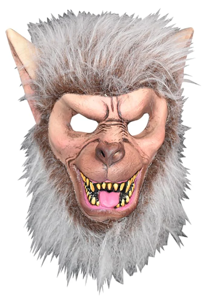 Don Post Classics Timberwolf Child Latex Costume Half-Mask