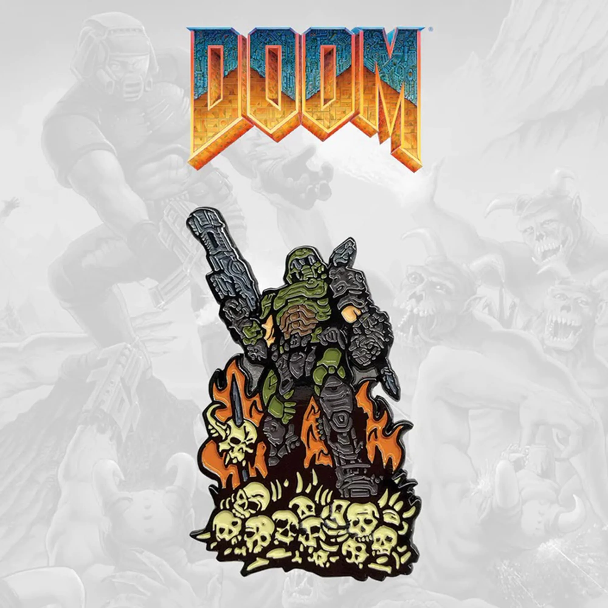 DOOM Eternal Limited Edition Pin Badge - Image 6