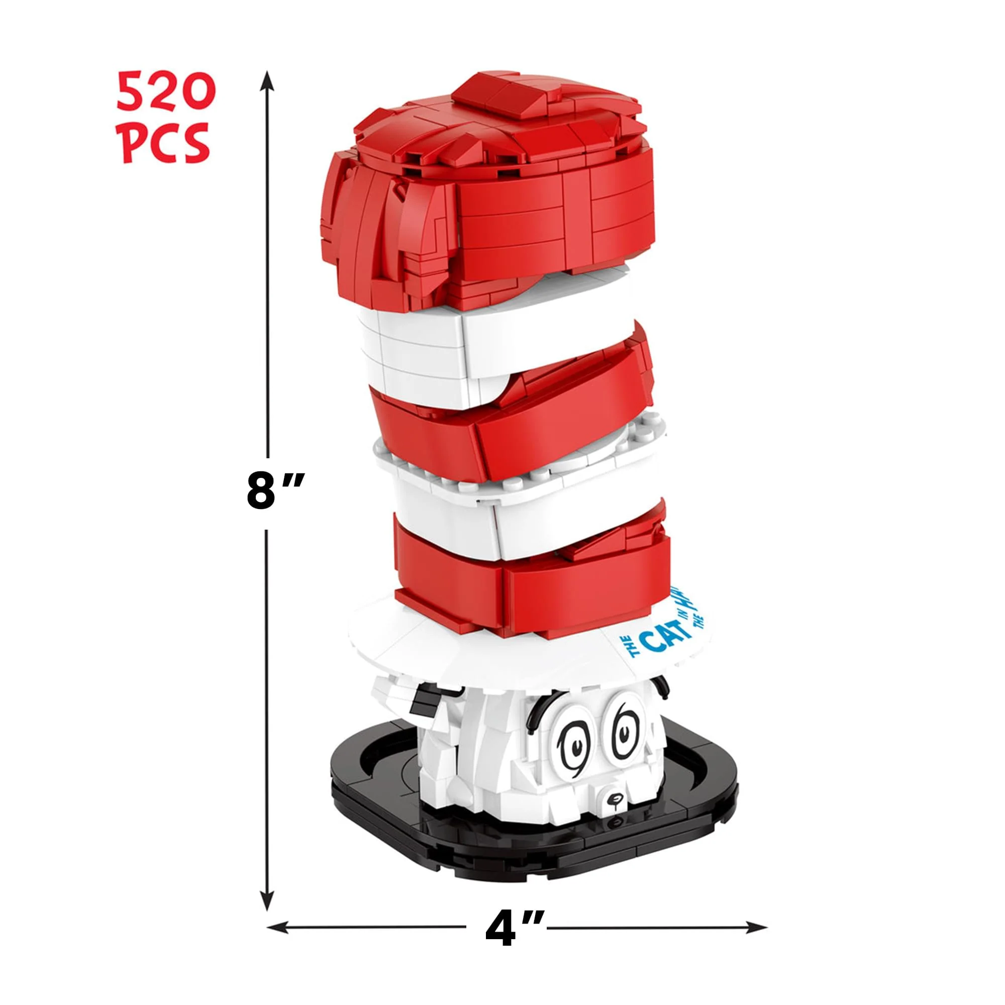 Dr. Seuss Cat In The Hat 520 Piece Building Set - Image 5