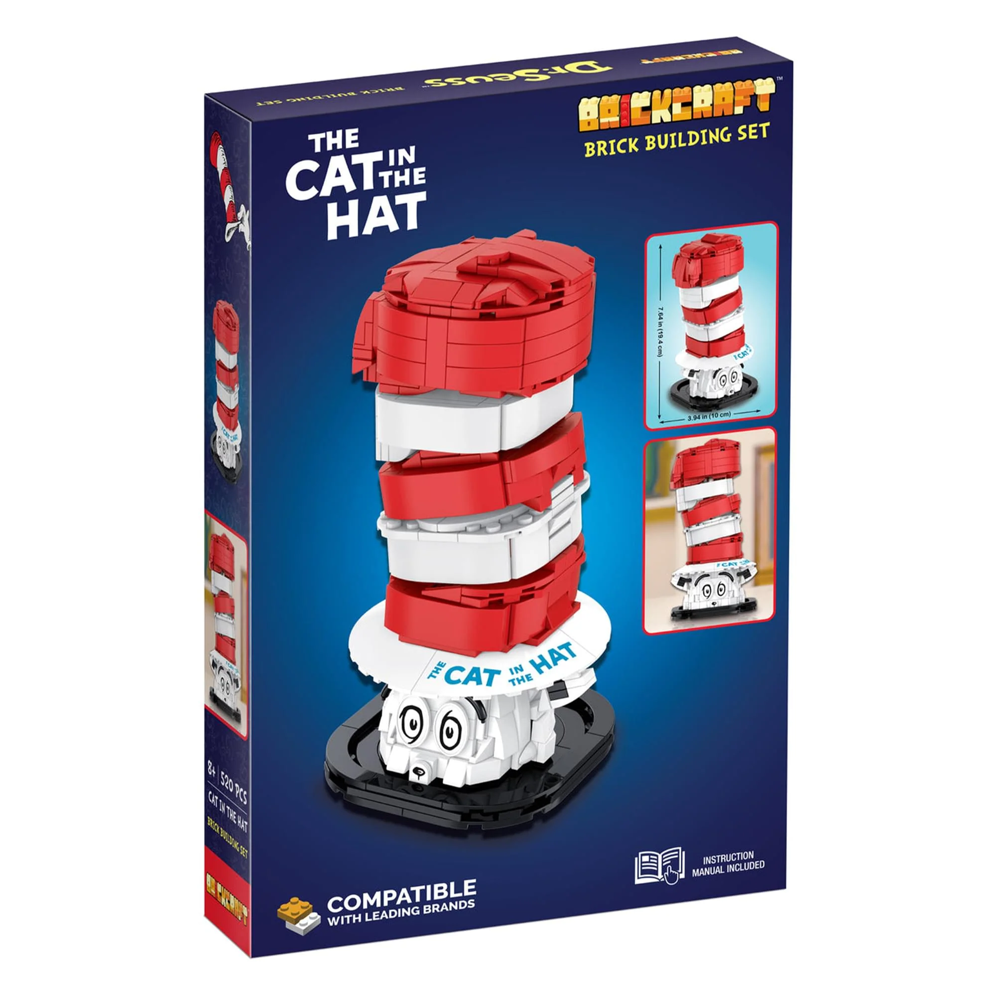 Dr. Seuss Cat In The Hat 520 Piece Building Set - Image 6